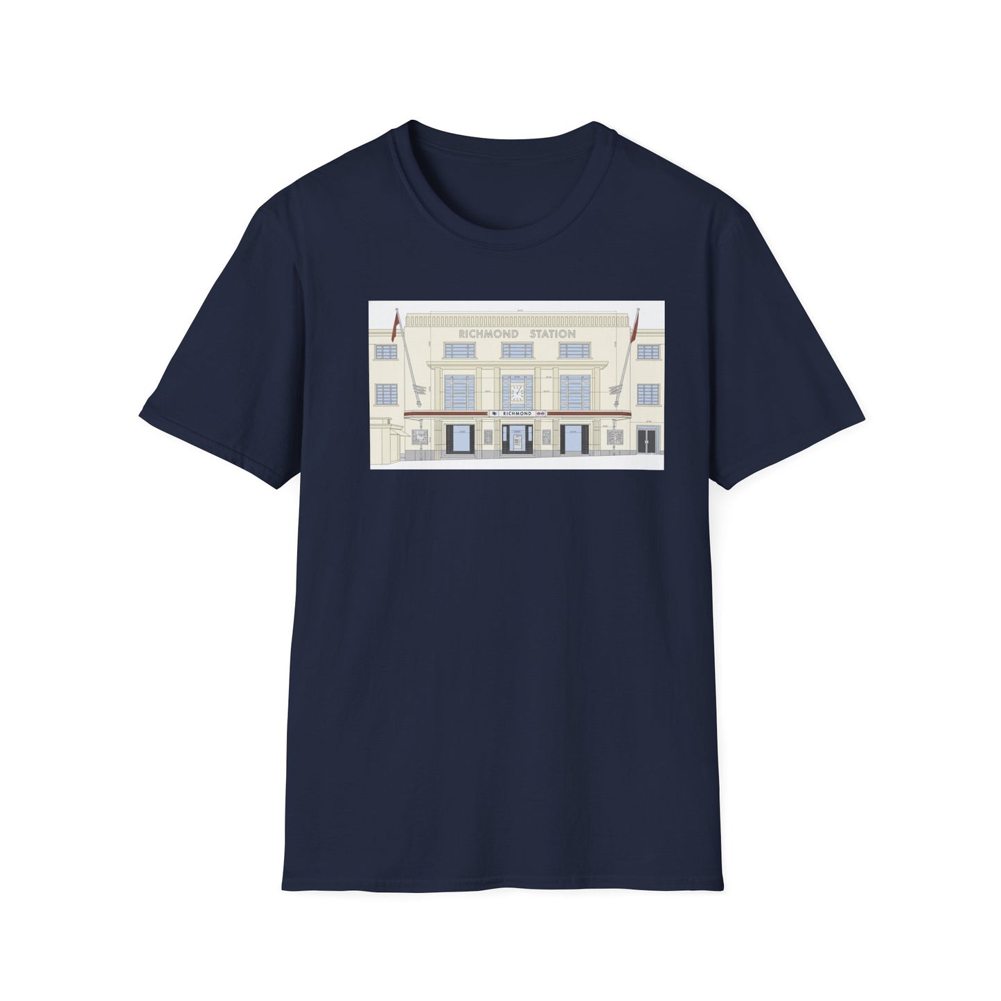 Richmond Underground Station . An  Architectural Landmark Tee