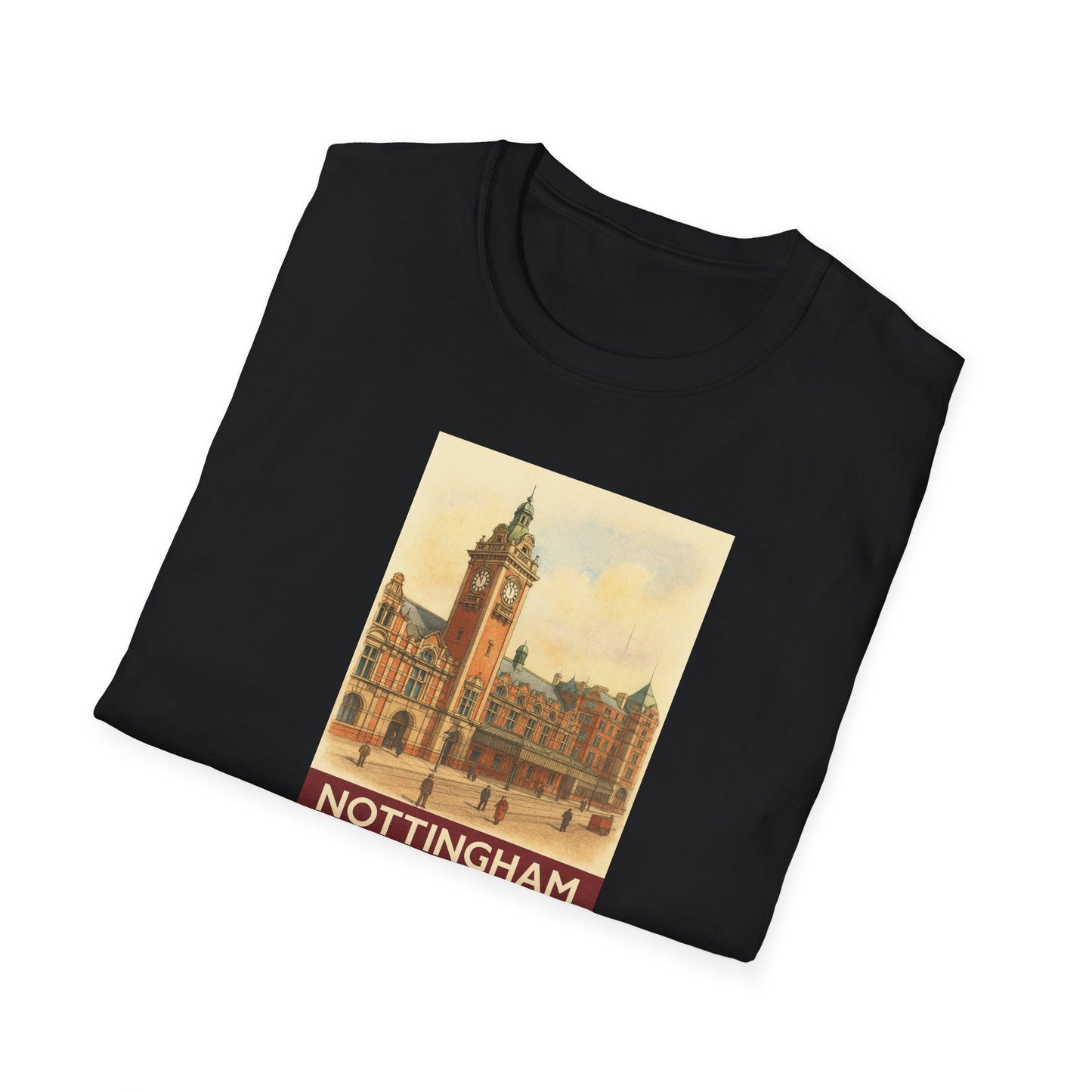 Nottingham Victoria Station retro T-Shirt
