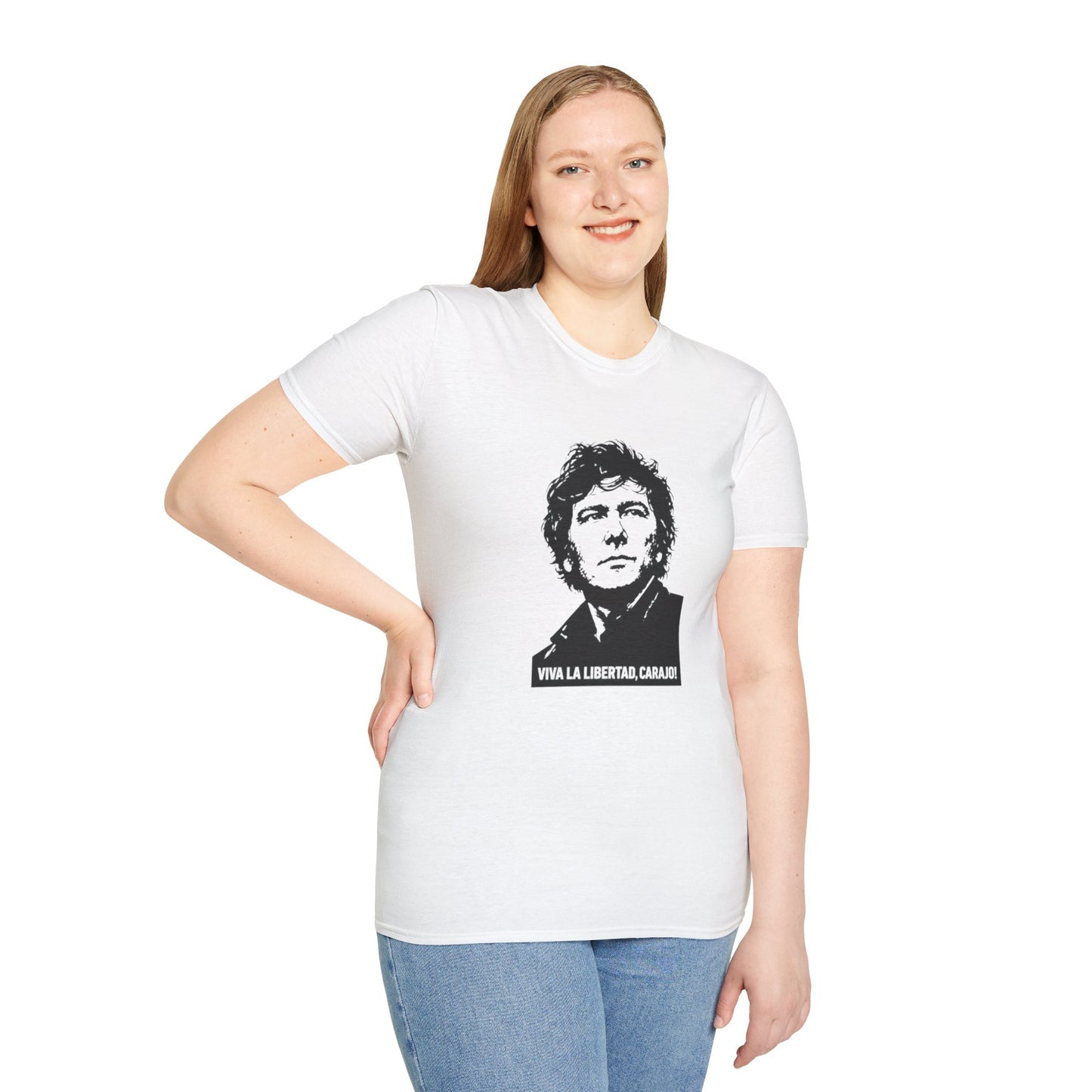 T-Shirt —  President Milei of Argentina  Viva La Libertad, Carajo! Graphic Tee