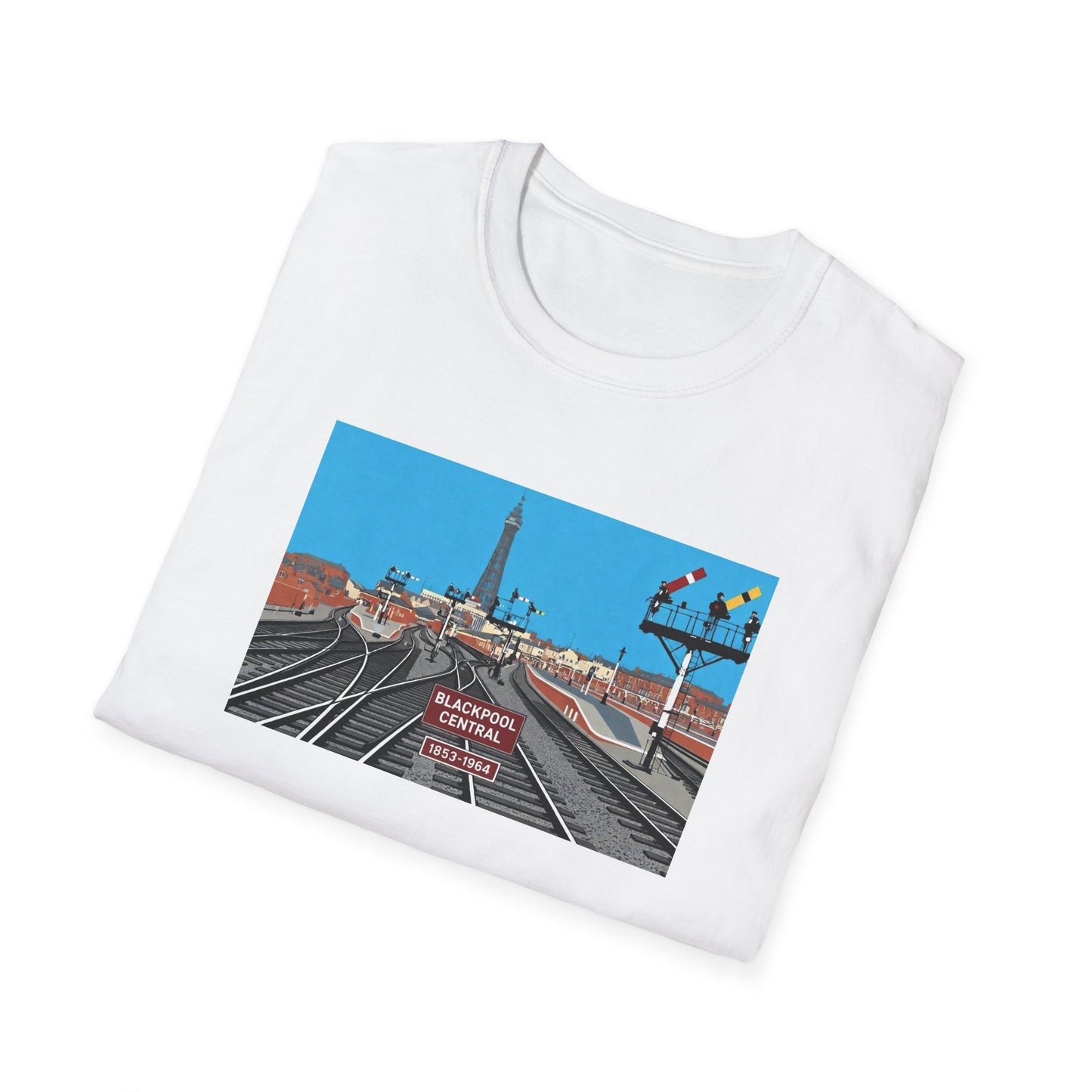 Blackpool Central Railway nostalgia T shirt
