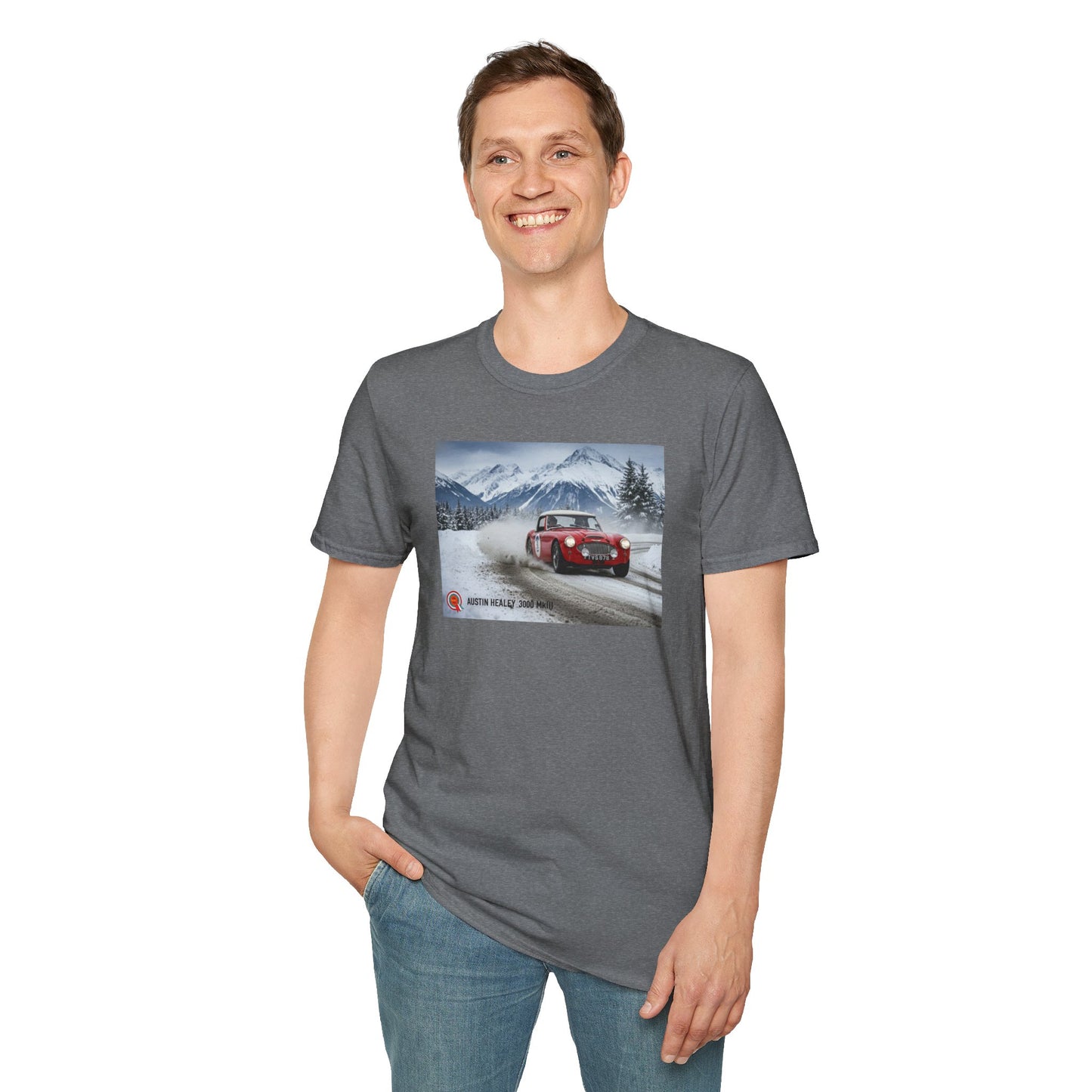 The Mighty Austin Healey 3000 Rally car  Unisex T-Shirt