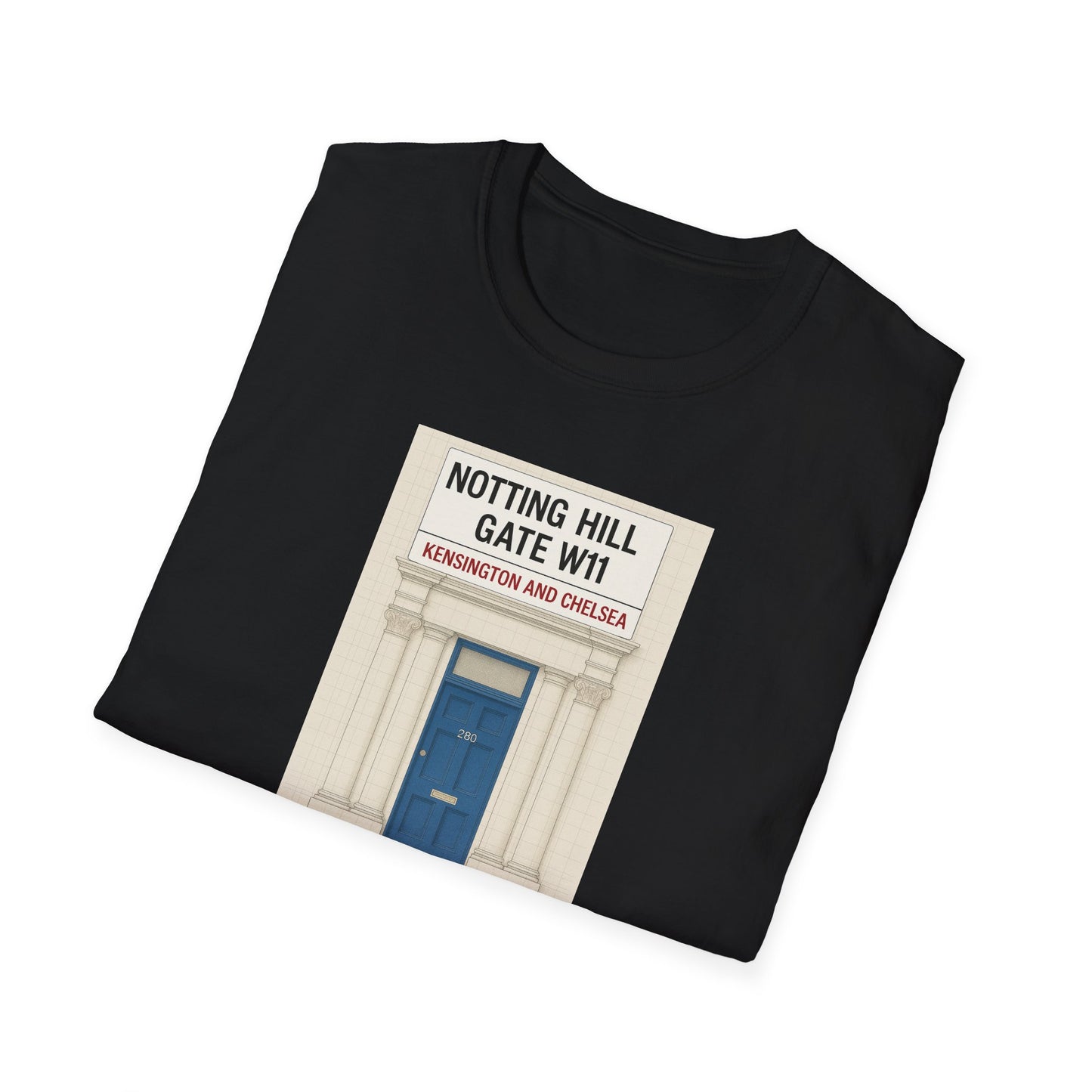 Iconic Notting Hill T shirt .The ultimate gift or souvenir