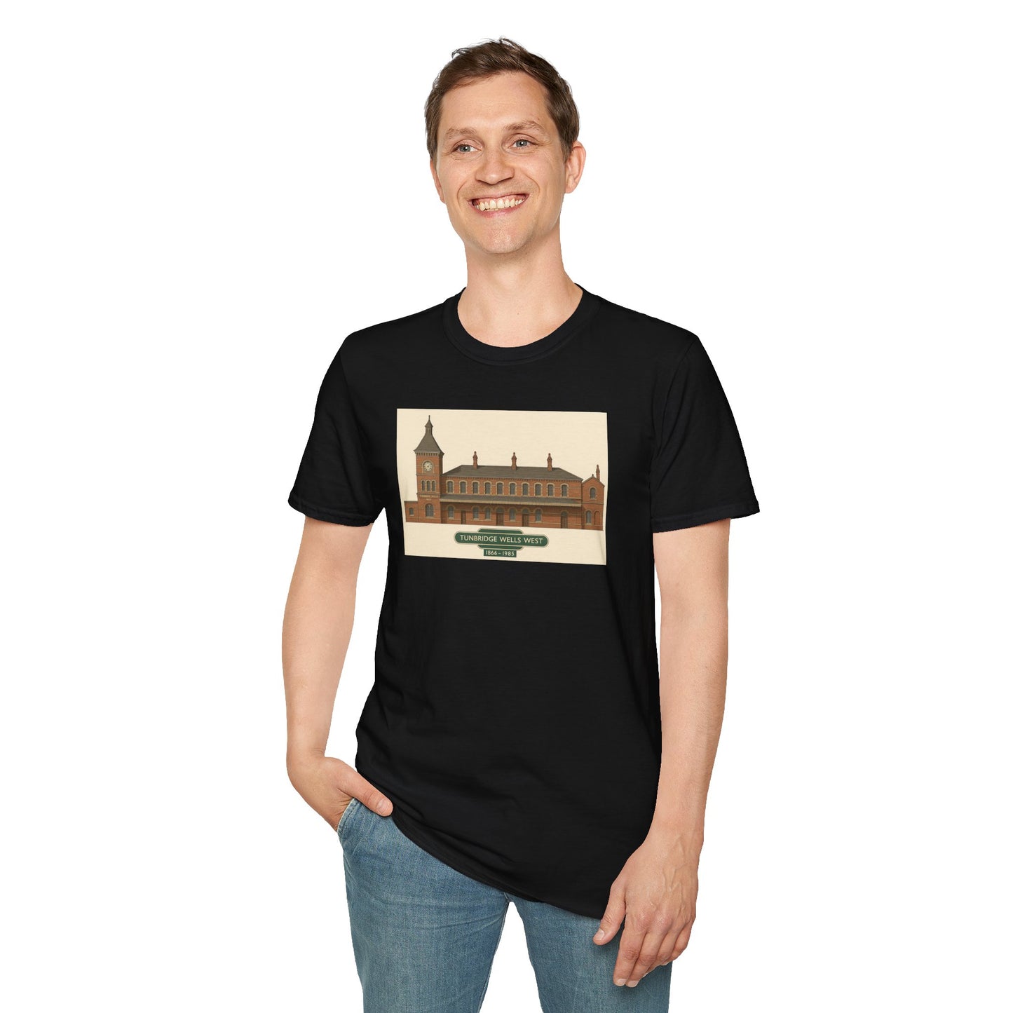 Tunbridge Wells West T shirt . Another lost station T shirt in the series