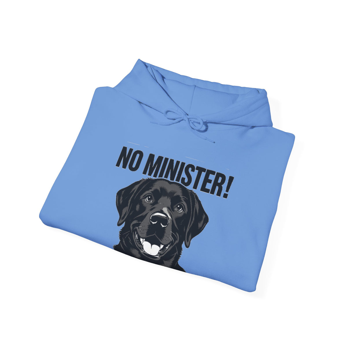 No Minister! Black Labs Matter T-Shirt – Pint, Pub & Labrador Unisex Heavy Blend™ Hooded Sweatshirt