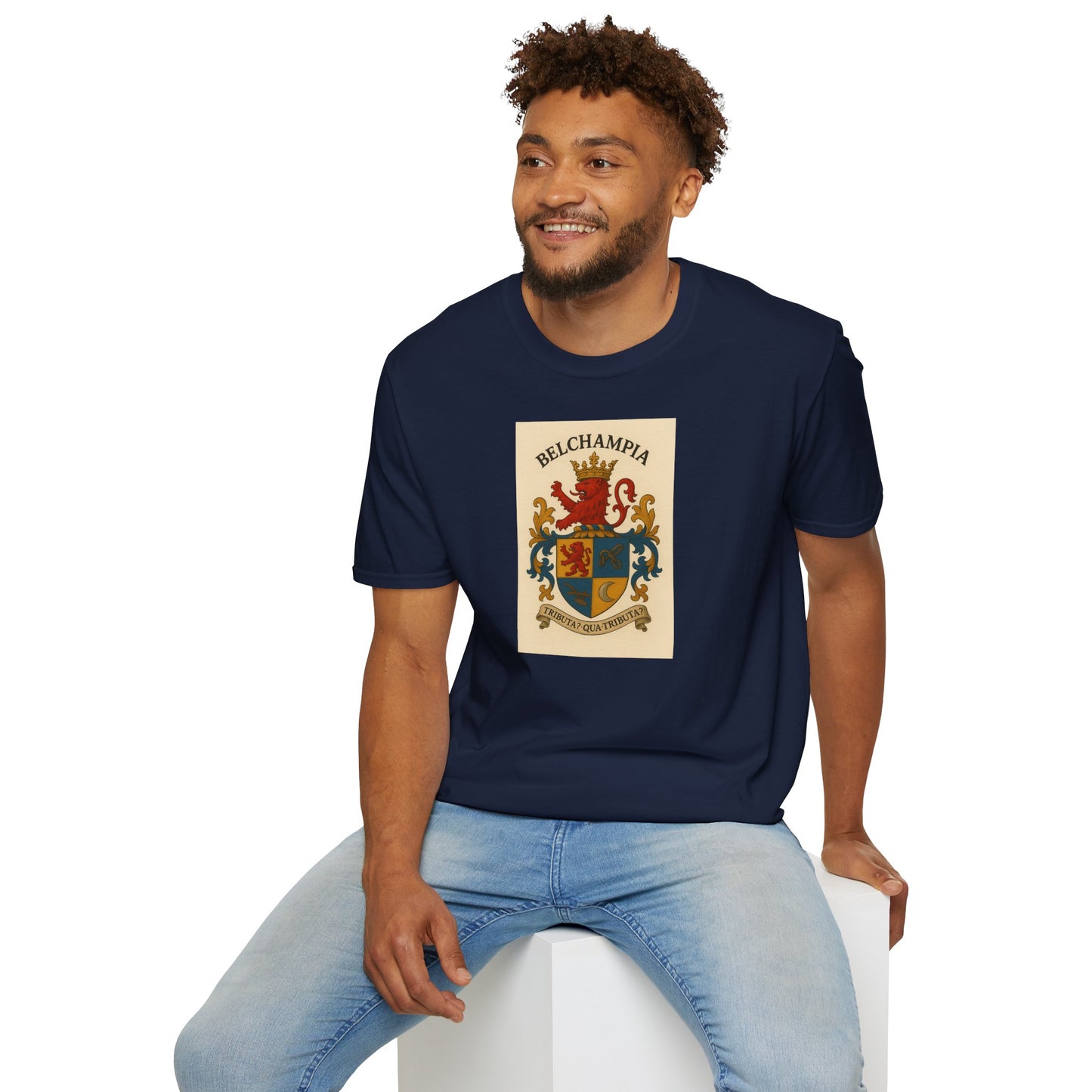 Principality of Belchampia  official  Unisex Softstyle T-Shirt