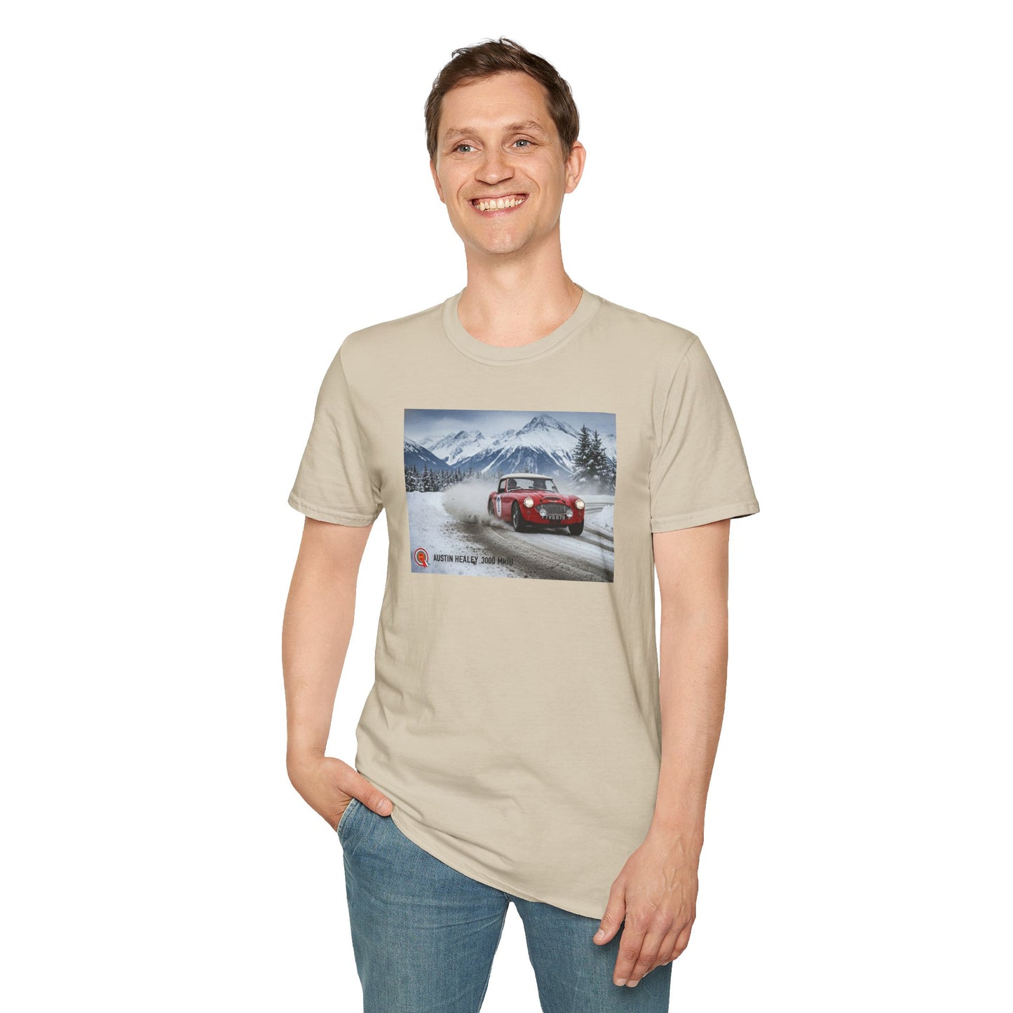 The Mighty Austin Healey 3000 Rally car  Unisex T-Shirt
