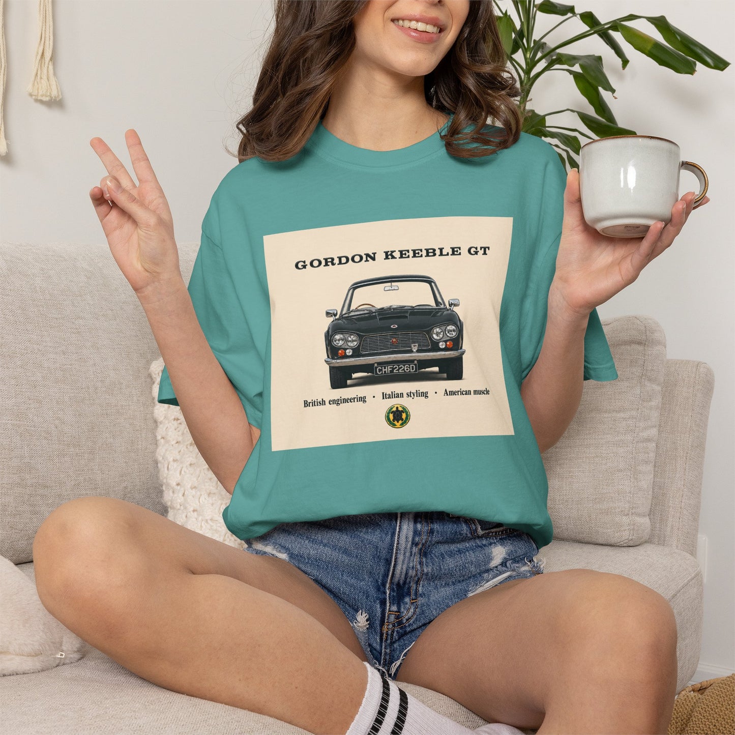 Gordon Keeble GT Classic Sports Car T-Shirt Extra colours
