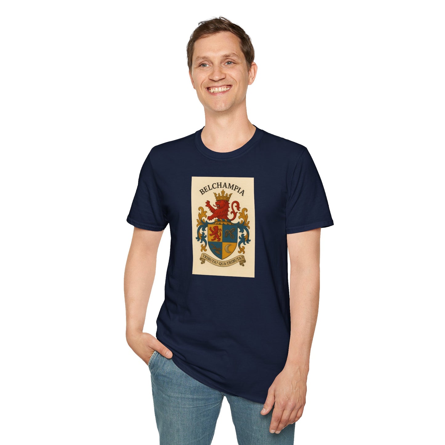 Principality of Belchampia  official  Unisex Softstyle T-Shirt