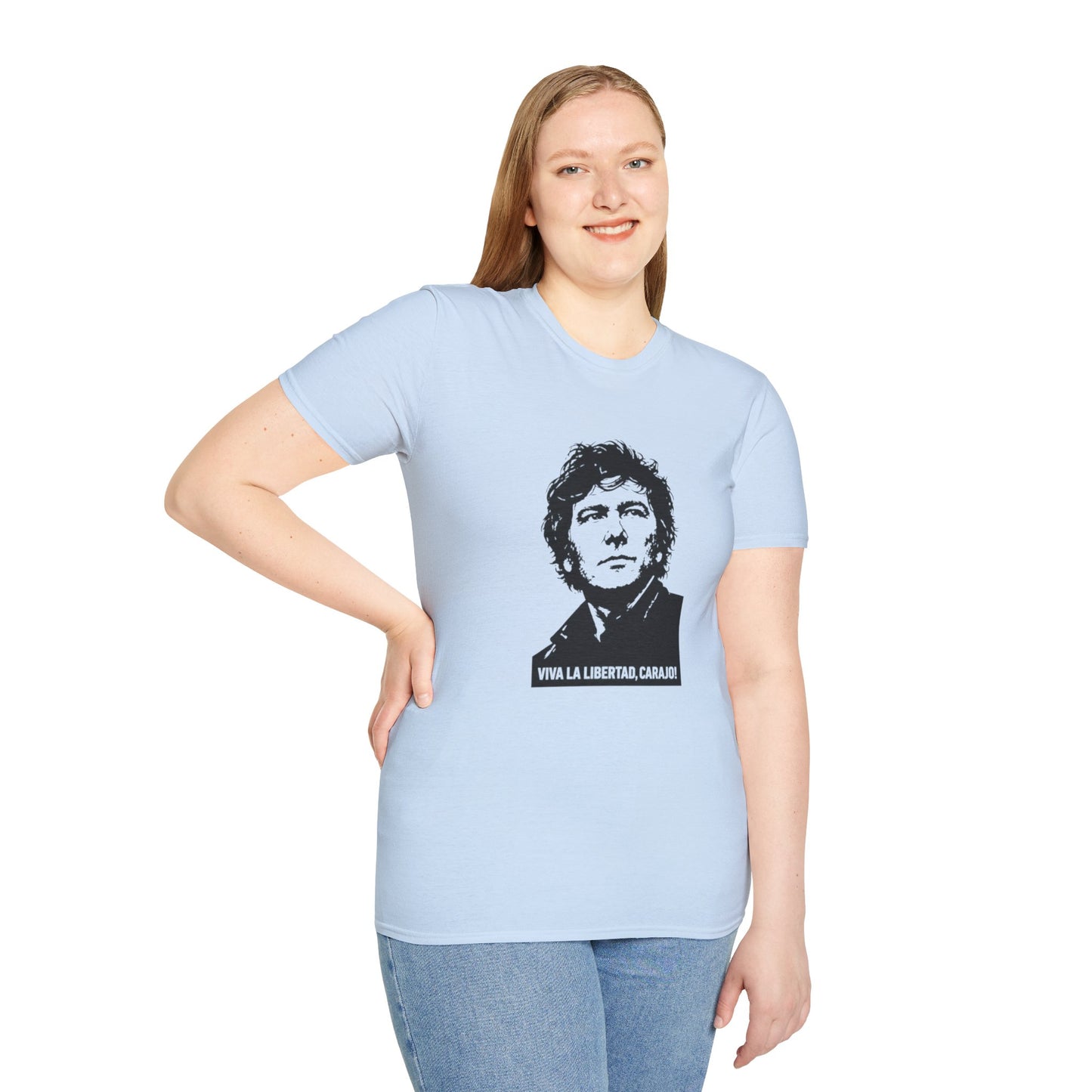 T-Shirt —  President Milei of Argentina  Viva La Libertad, Carajo! Graphic Tee