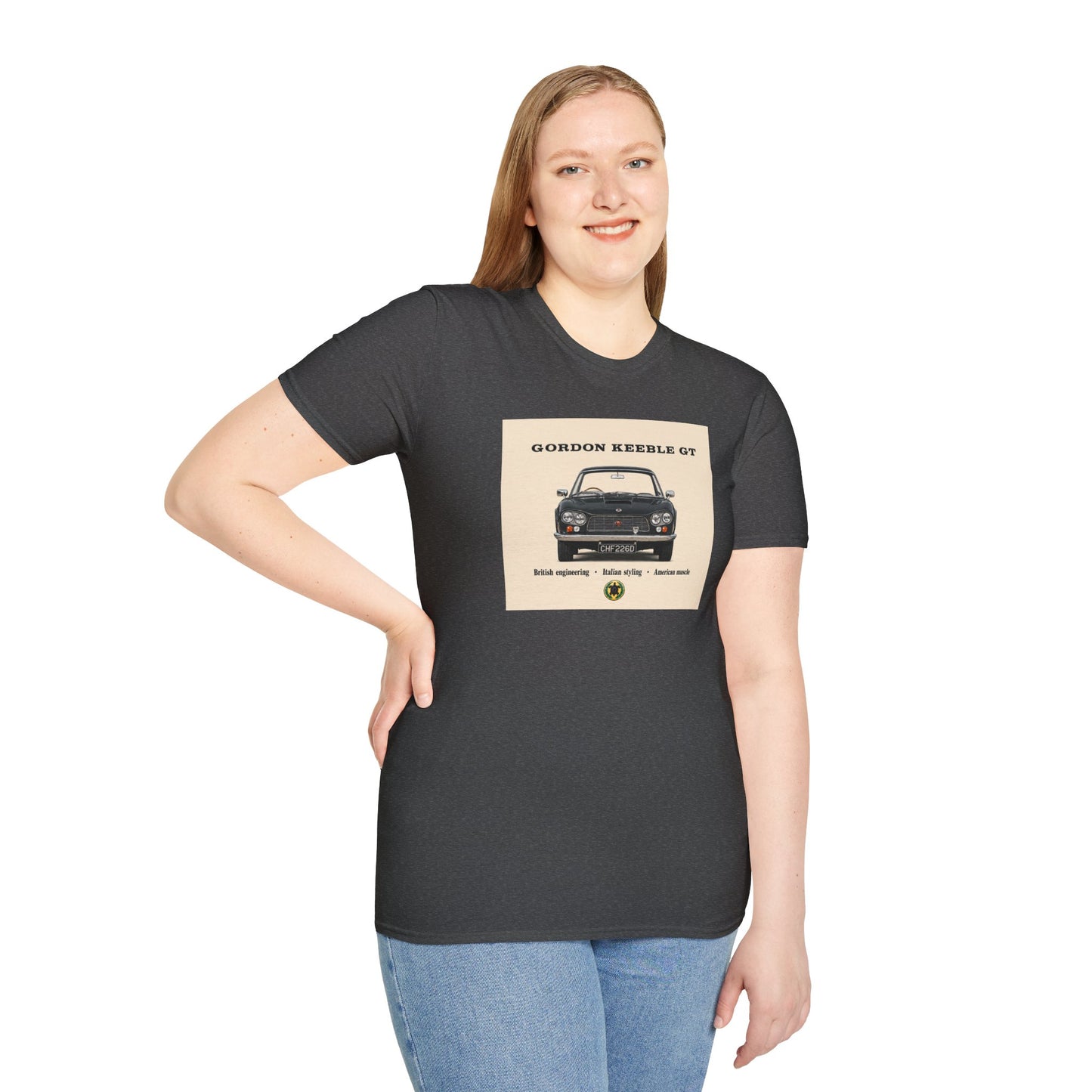 Gordon Keeble GT Classic Sports Car Unisex Softstyle T-Shirt