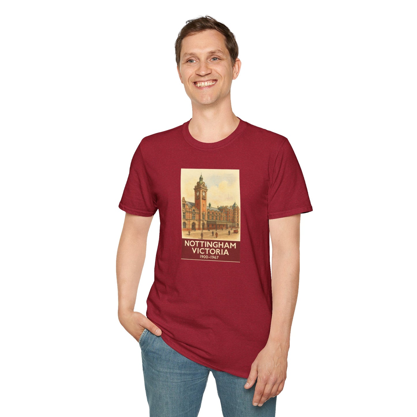 Nottingham Victoria Station retro T-Shirt