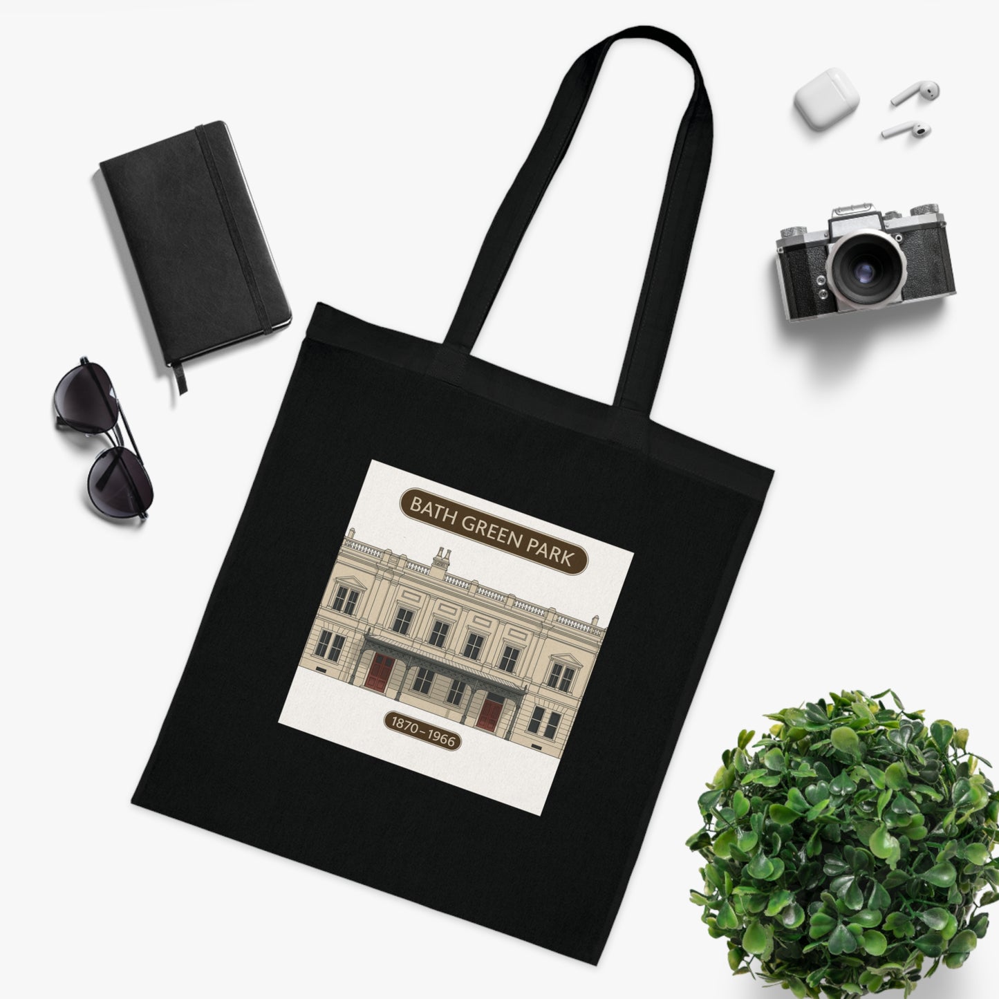 Bath Green Park Station / S&D  Tote Bag  for the Railways inclined