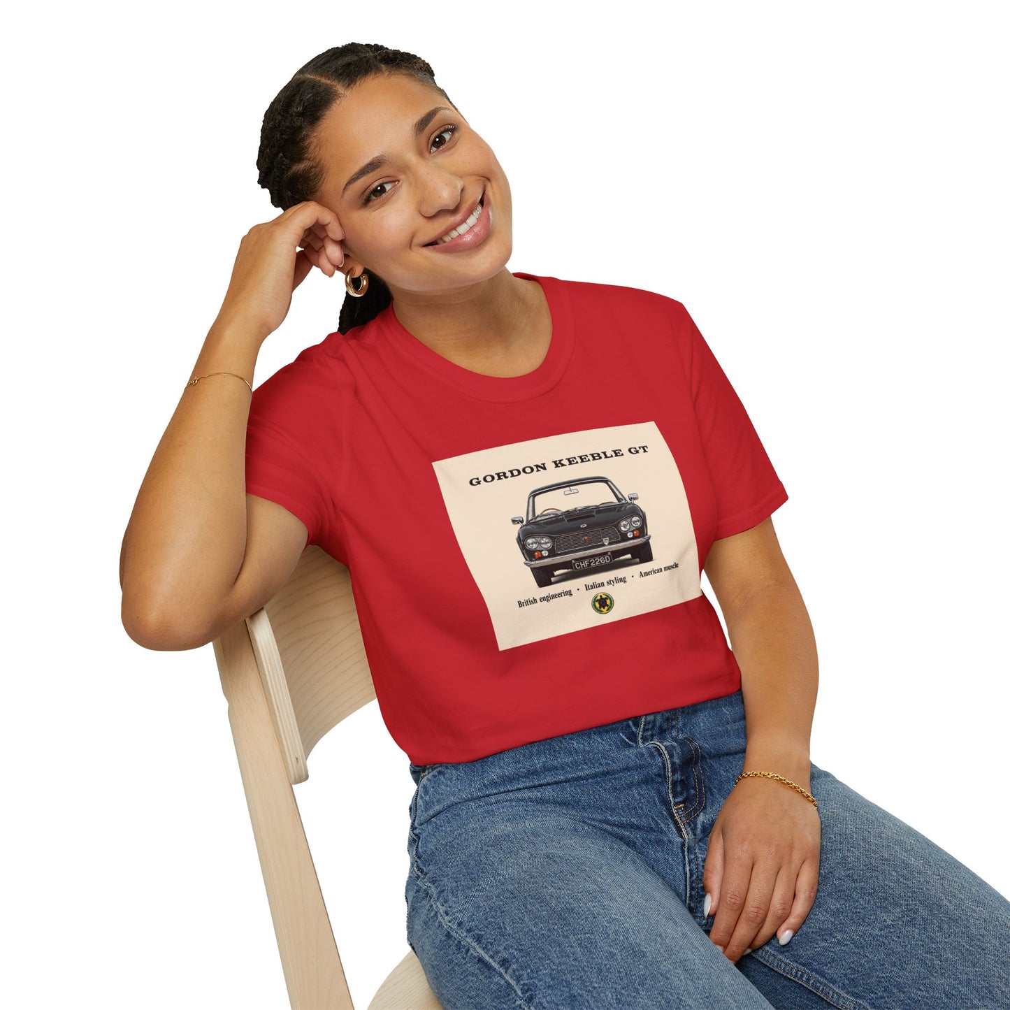 Gordon Keeble GT Classic Sports Car Unisex Softstyle T-Shirt