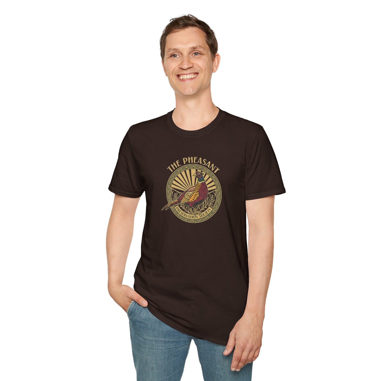 Pheasant Preservation Society  T shirt  An ideal present for those friends  who have " had a bad day in the field "