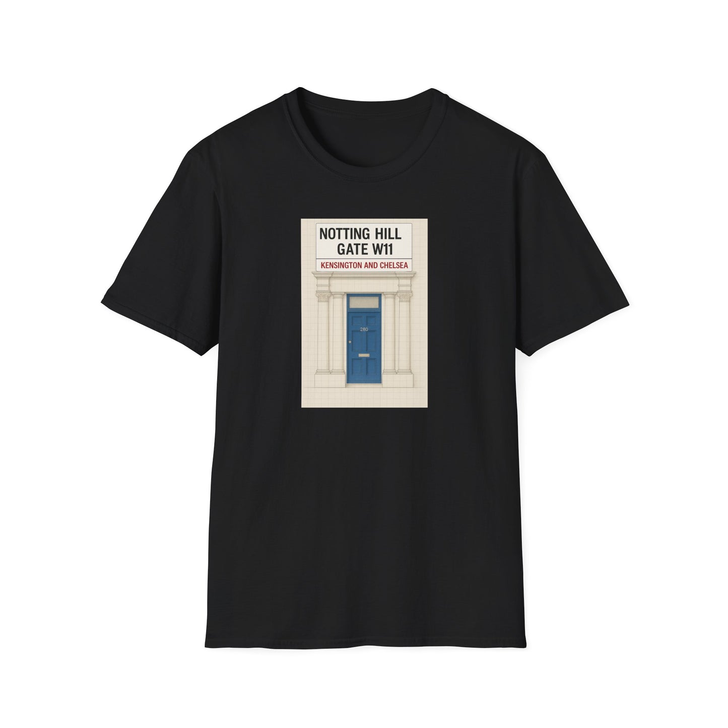 Iconic Notting Hill T shirt .The ultimate gift or souvenir
