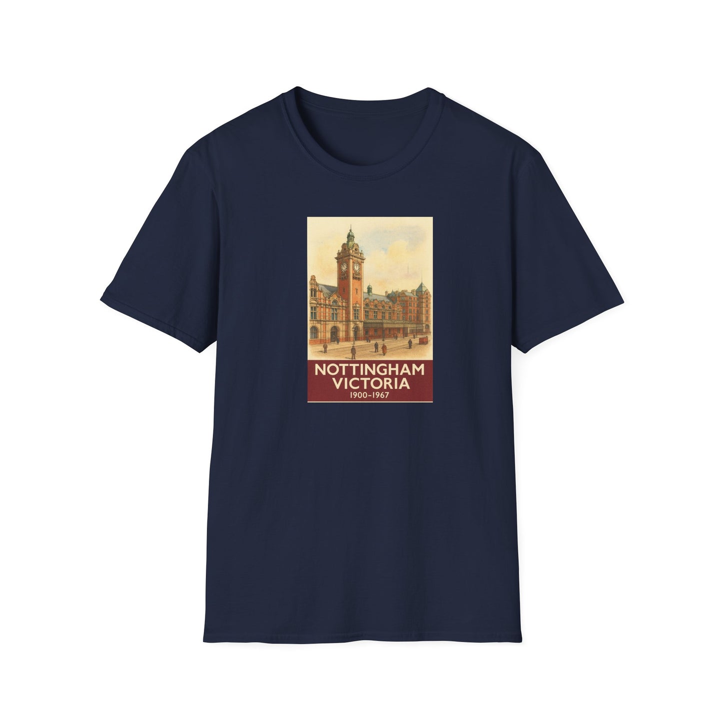 Nottingham Victoria Station retro T-Shirt