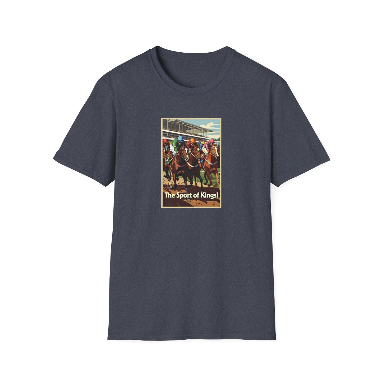 Horse Racing T-Shirt – "The Sport of Kings" Vintage Jockey Graphic