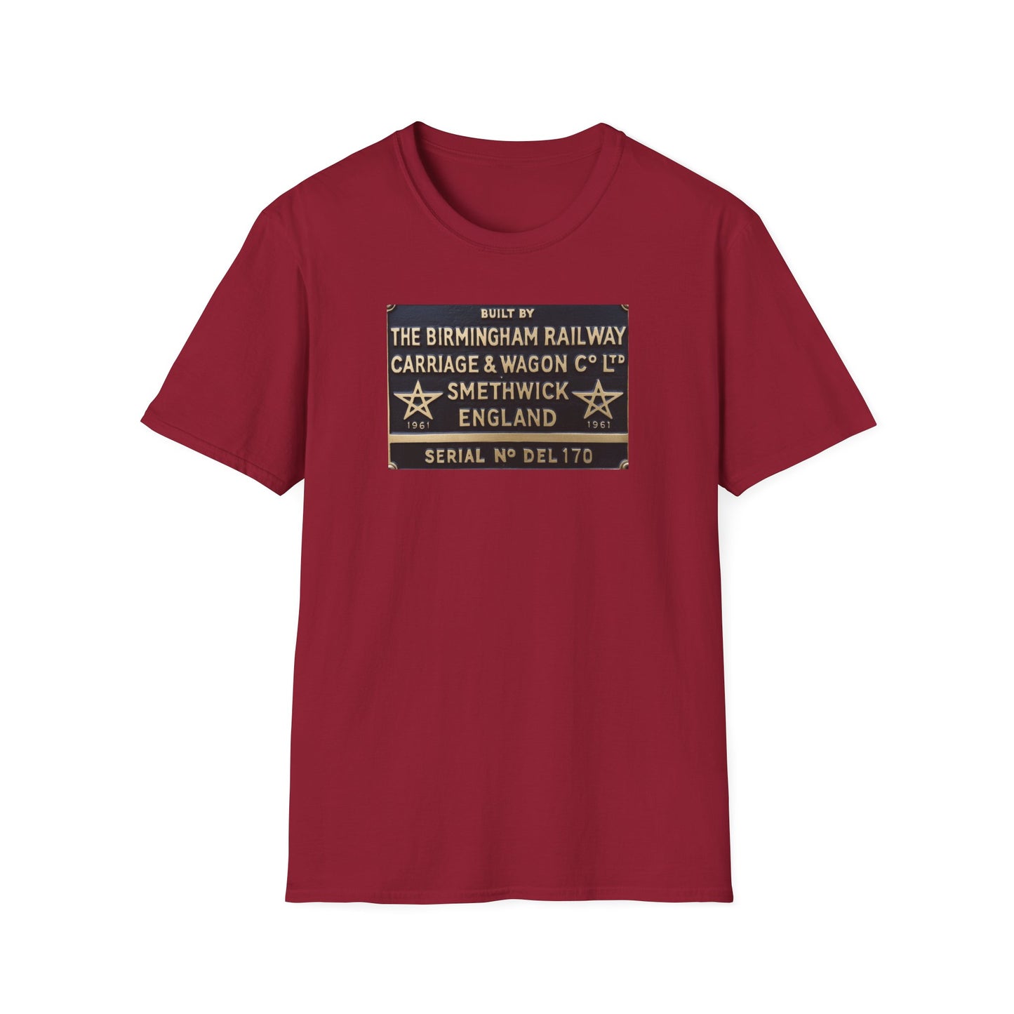 Birmingham Railway Carriage & Wagon Co. Vintage T-Shirt for the true enthusiast