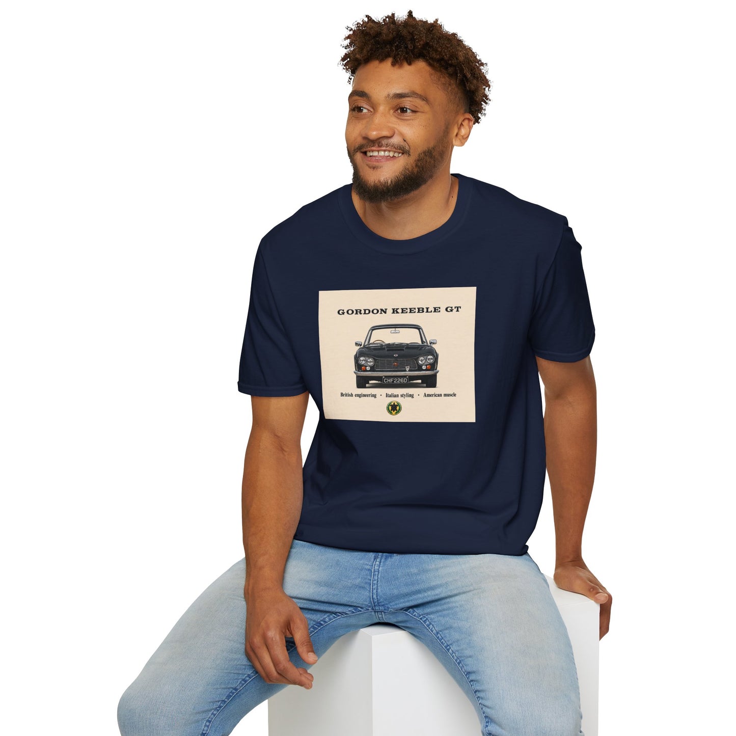 Gordon Keeble GT Classic Sports Car Unisex Softstyle T-Shirt