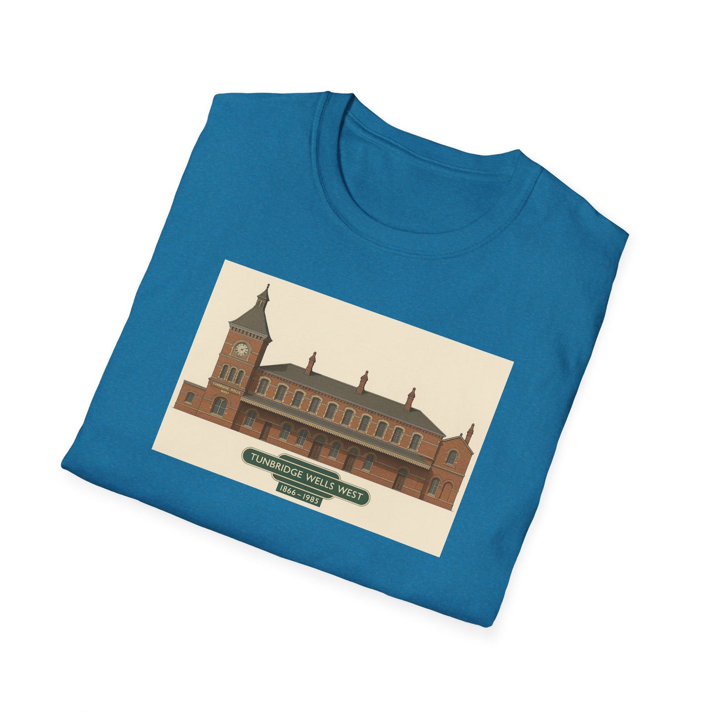 Tunbridge Wells West T shirt . Another lost station T shirt in the series
