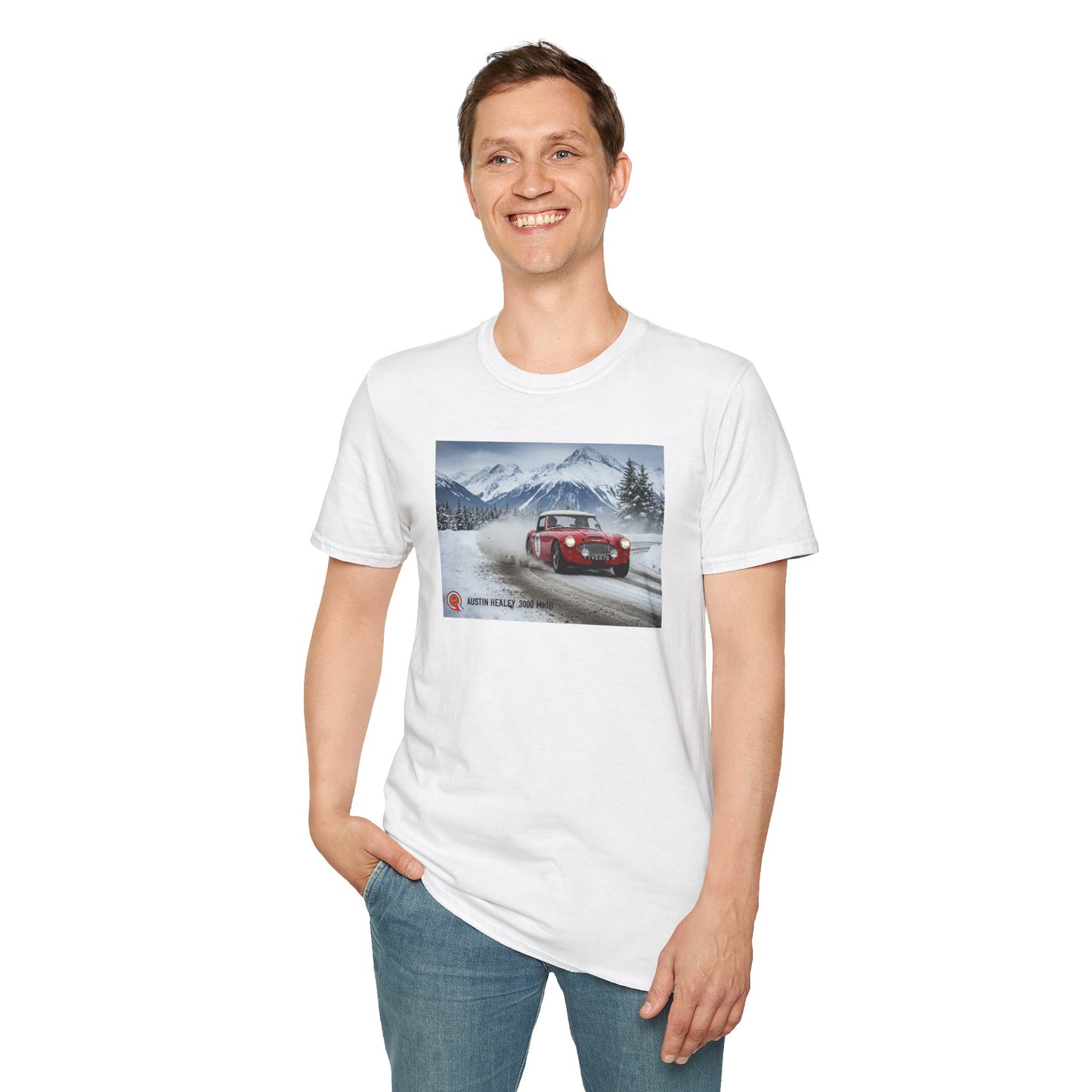 The Mighty Austin Healey 3000 Rally car  Unisex T-Shirt