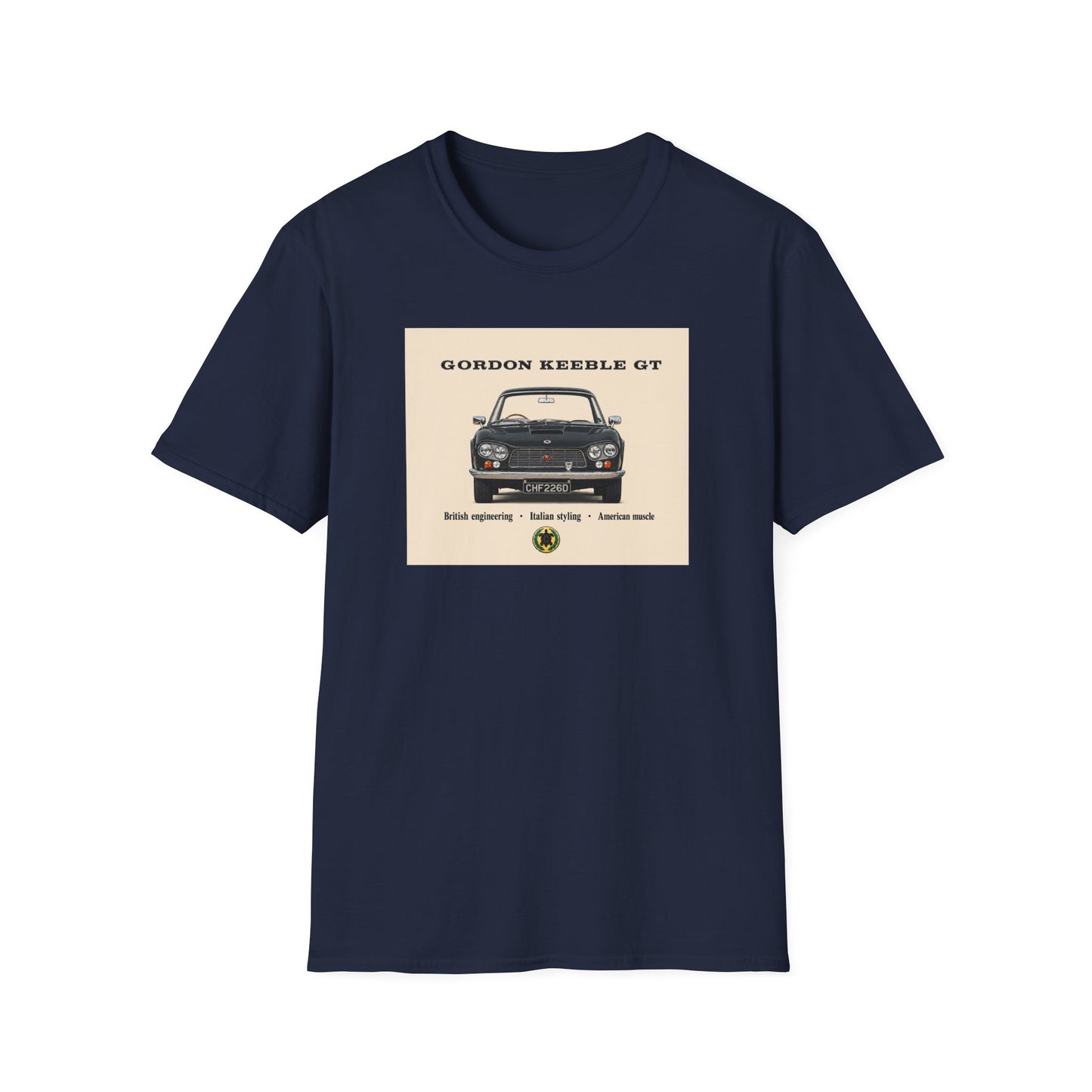 Gordon Keeble GT Classic Sports Car Unisex Softstyle T-Shirt