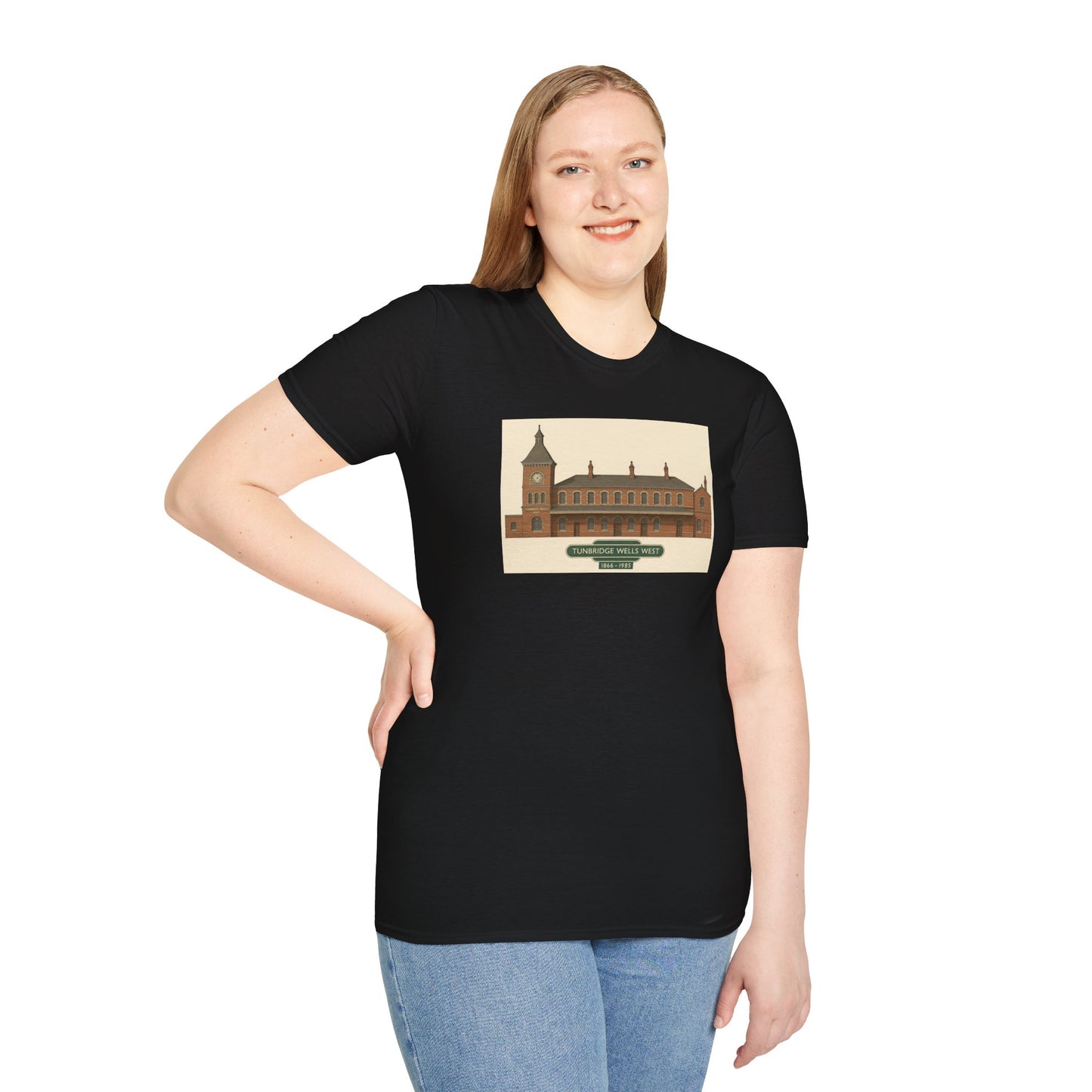 Tunbridge Wells West T shirt . Another lost station T shirt in the series