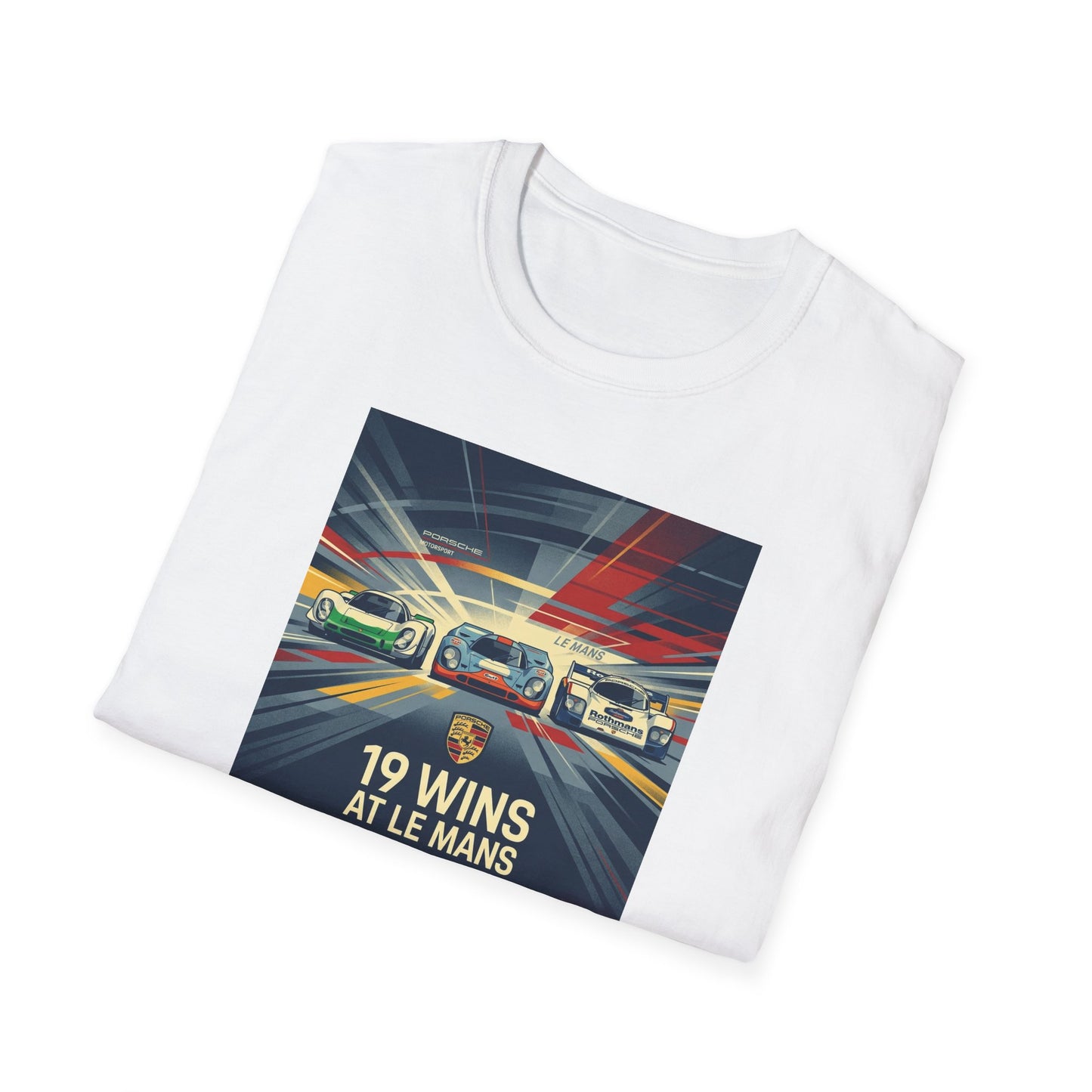 Porsche 19 Le Mans Wins T-Shirt — Commemorative Racing Tee