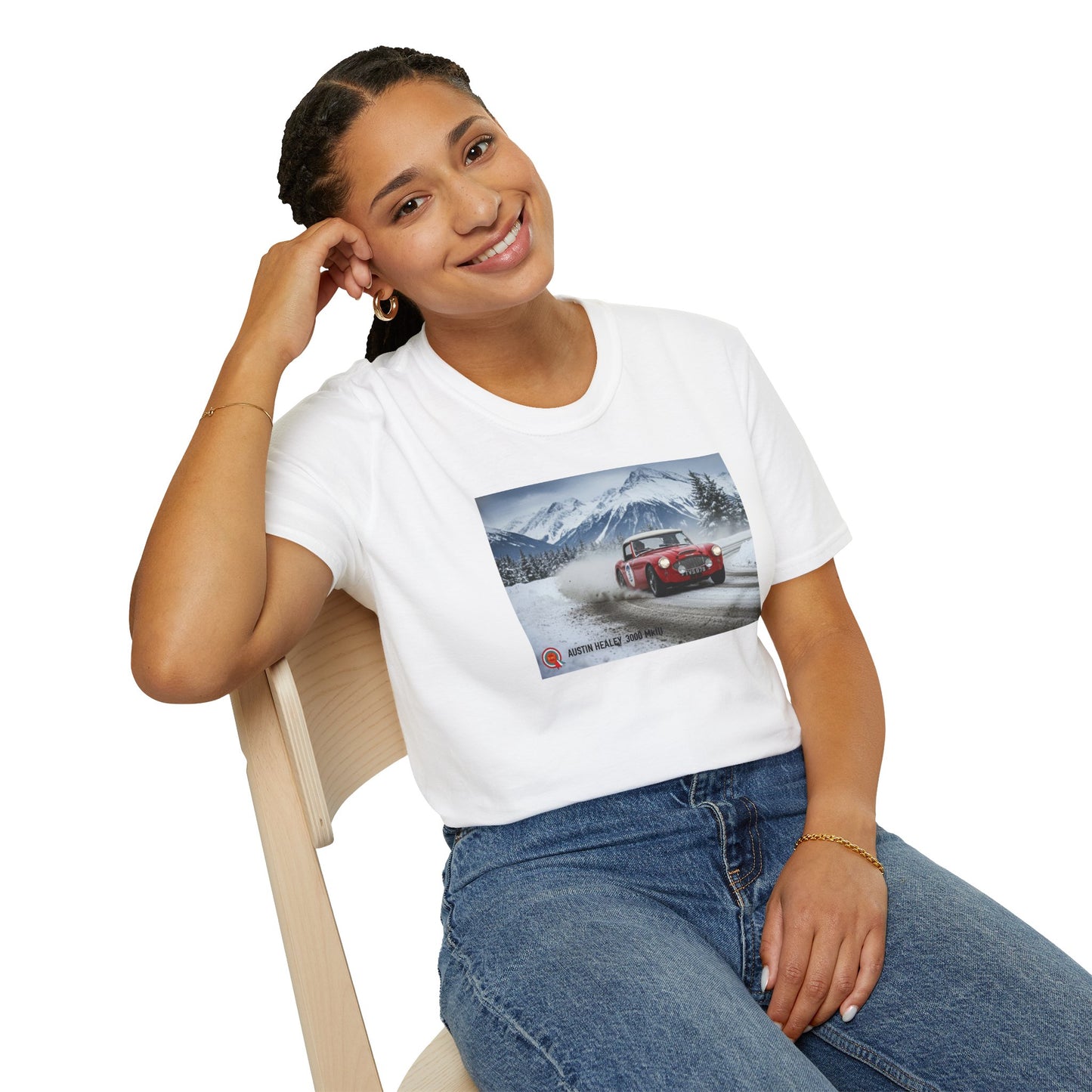 The Mighty Austin Healey 3000 Rally car  Unisex T-Shirt
