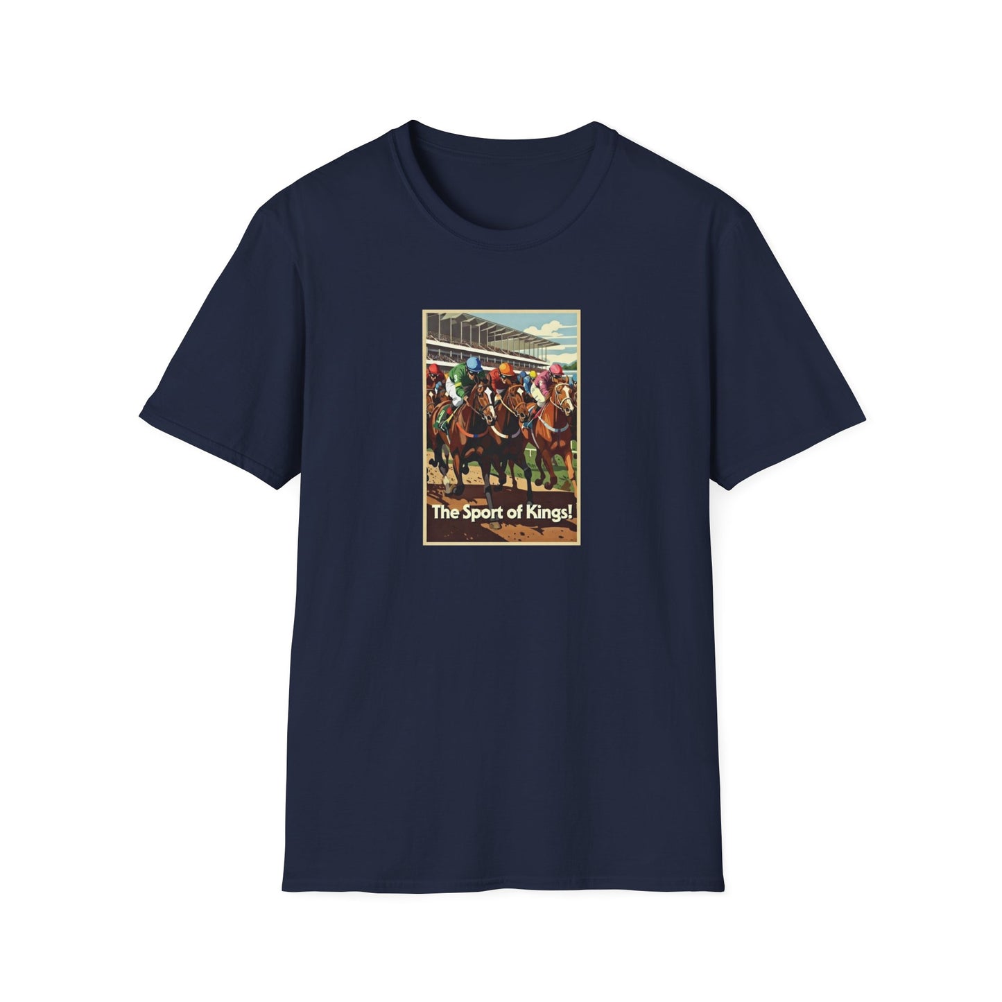 Horse Racing T-Shirt – "The Sport of Kings" Vintage Jockey Graphic