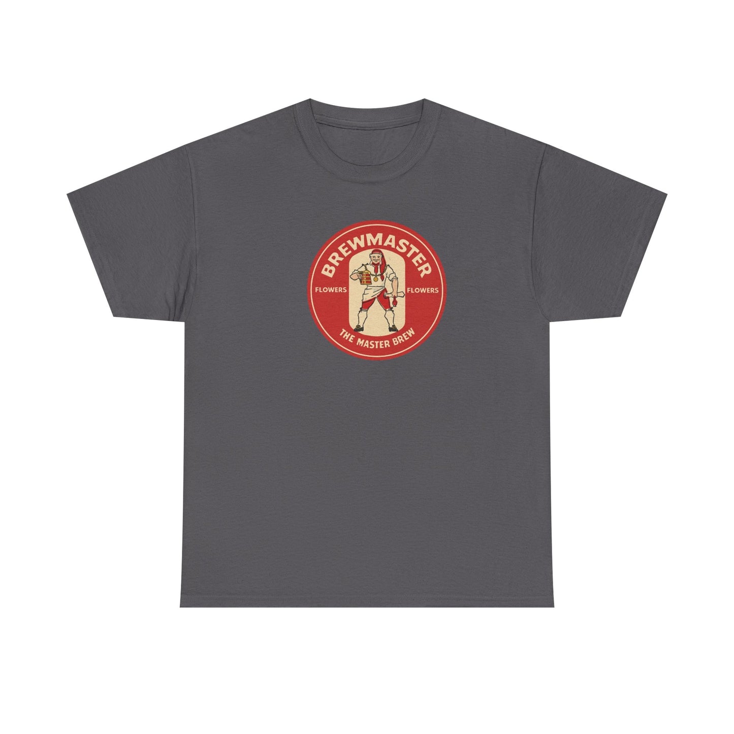 Brewmaster Retro Logo Tee — "Brewmaster: The Master Brewer"