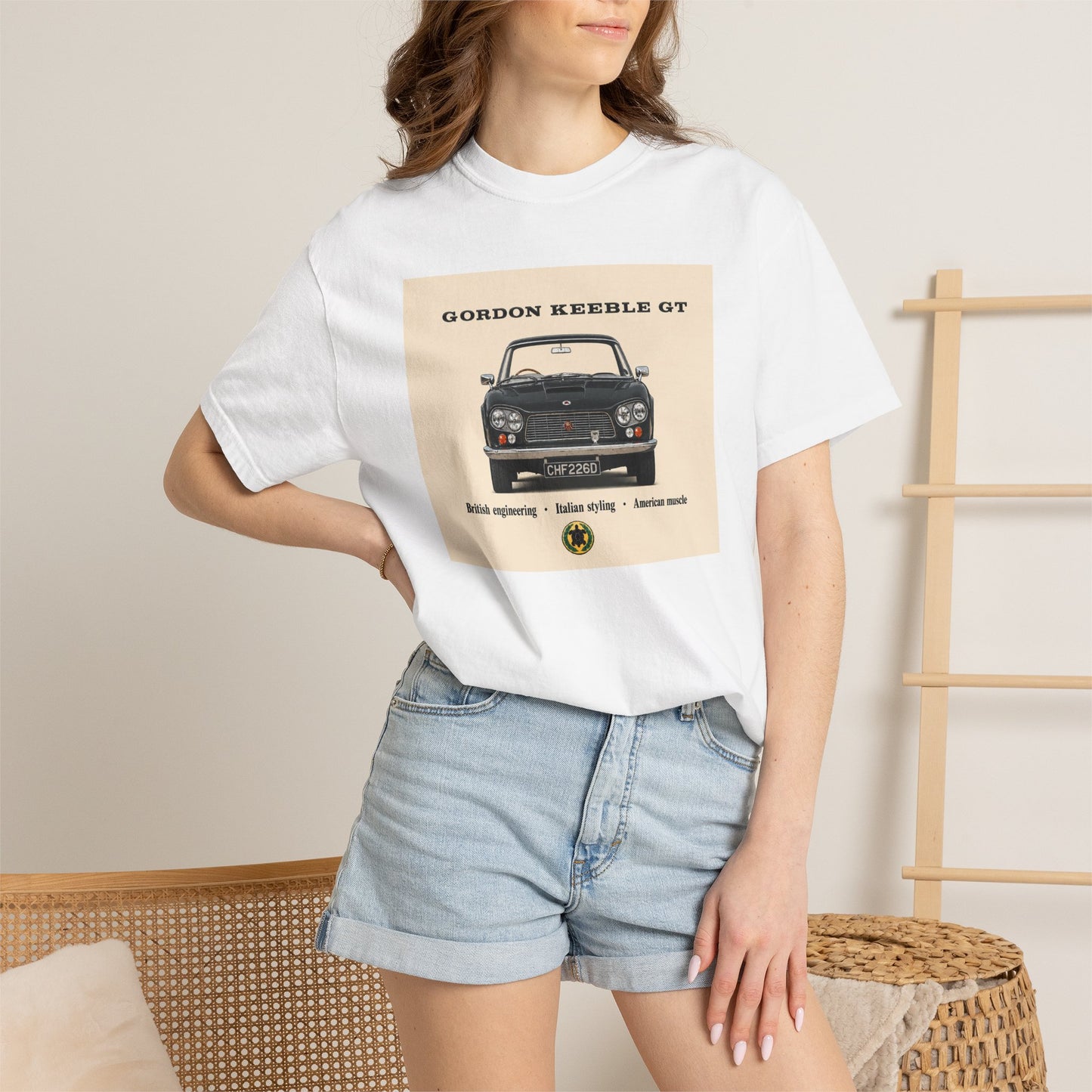 Gordon Keeble GT Classic Sports Car T-Shirt Extra colours