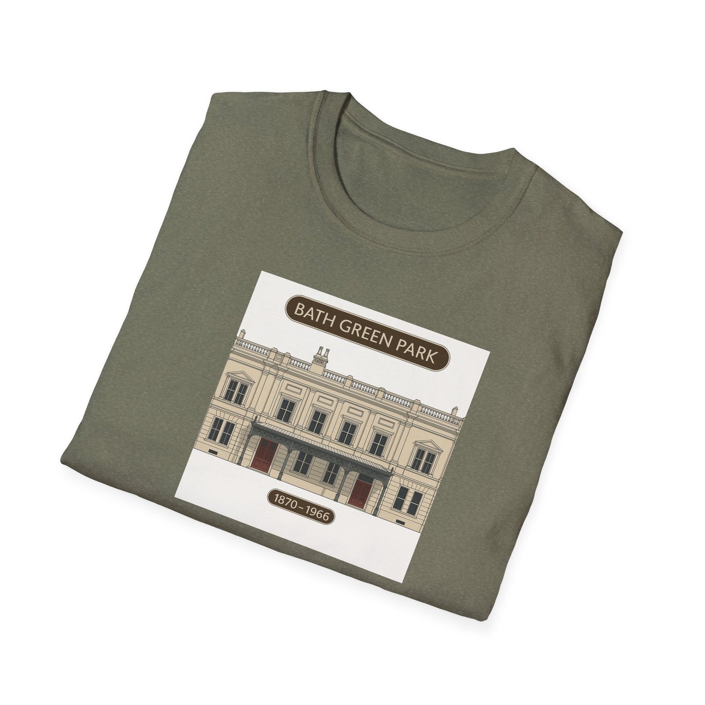 Vintage Bath Green Park Unisex T-Shirt
