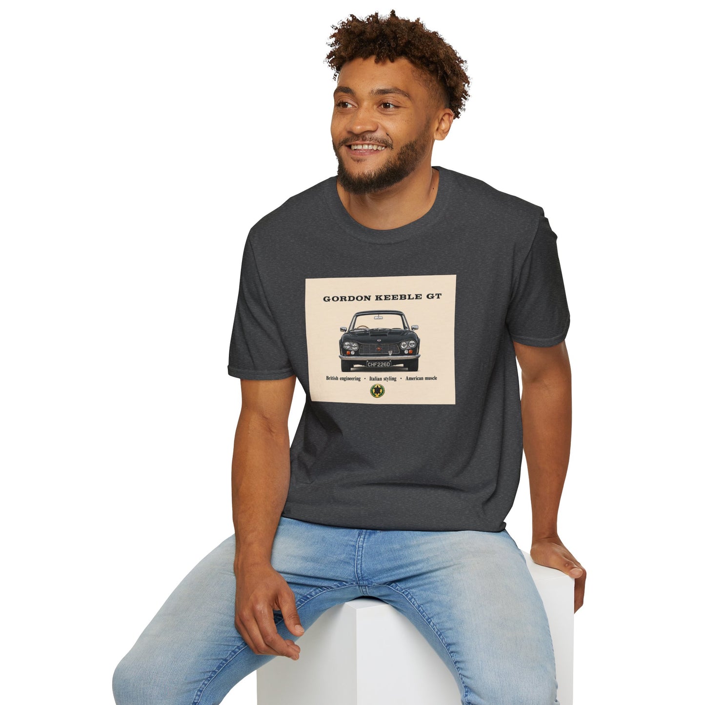 Gordon Keeble GT Classic Sports Car Unisex Softstyle T-Shirt