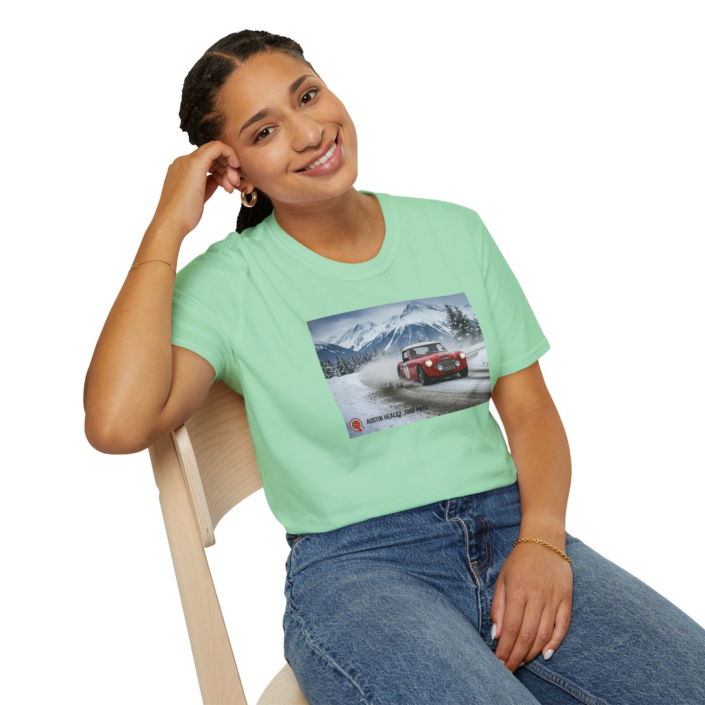The Mighty Austin Healey 3000 Rally car  Unisex T-Shirt
