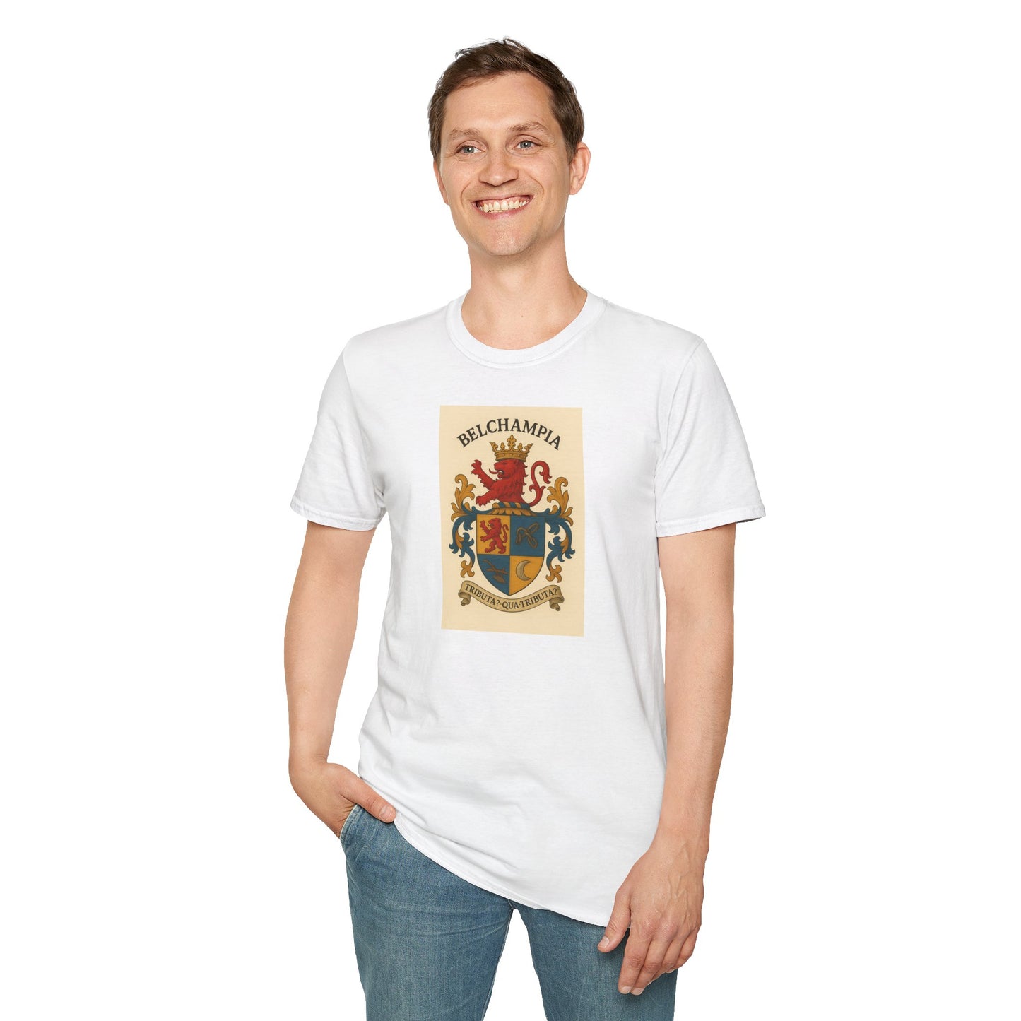 Principality of Belchampia  official  Unisex Softstyle T-Shirt