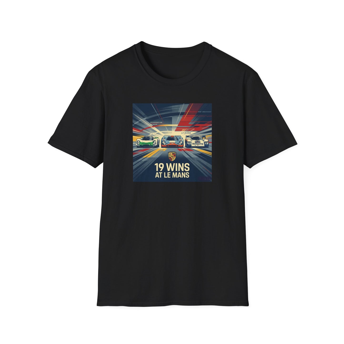 Porsche 19 Le Mans Wins T-Shirt — Commemorative Racing Tee
