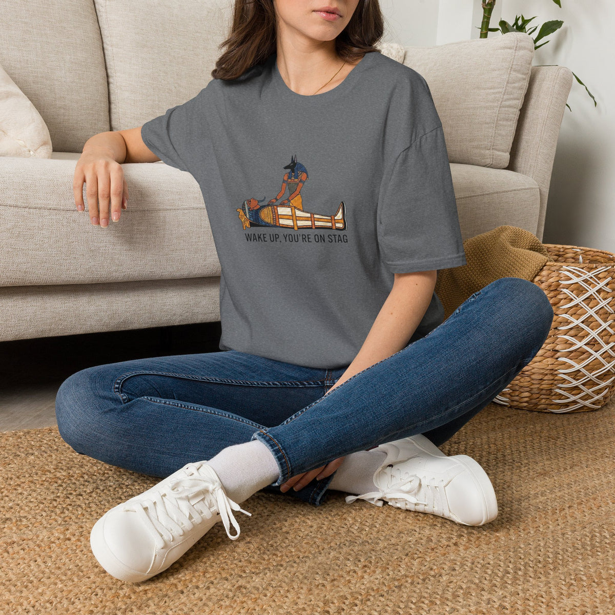 Wake up , you're on stag !  humorous Army t shirt