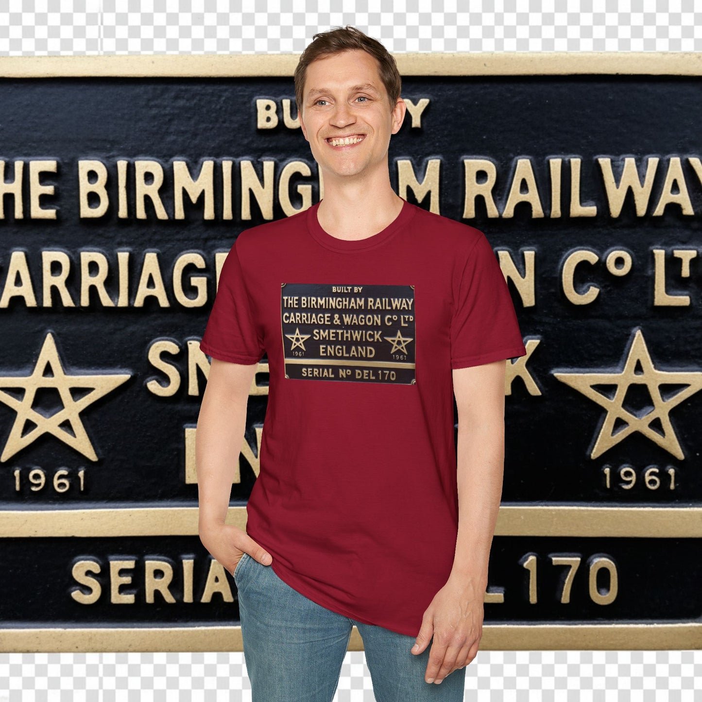 Birmingham Railway Carriage & Wagon Co. Vintage T-Shirt for the true enthusiast