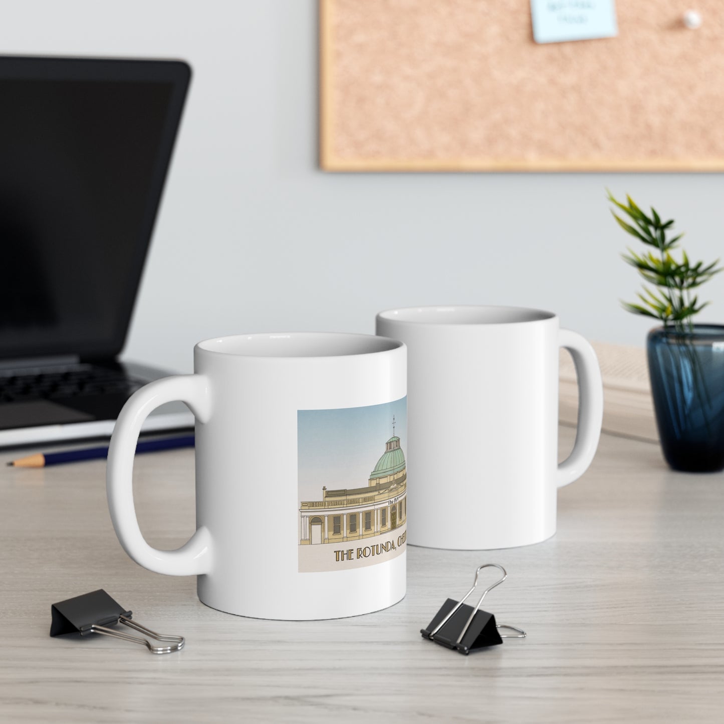 Cheltenham Rotunda Mug — 11oz Historic Landmark Coffee Cup
