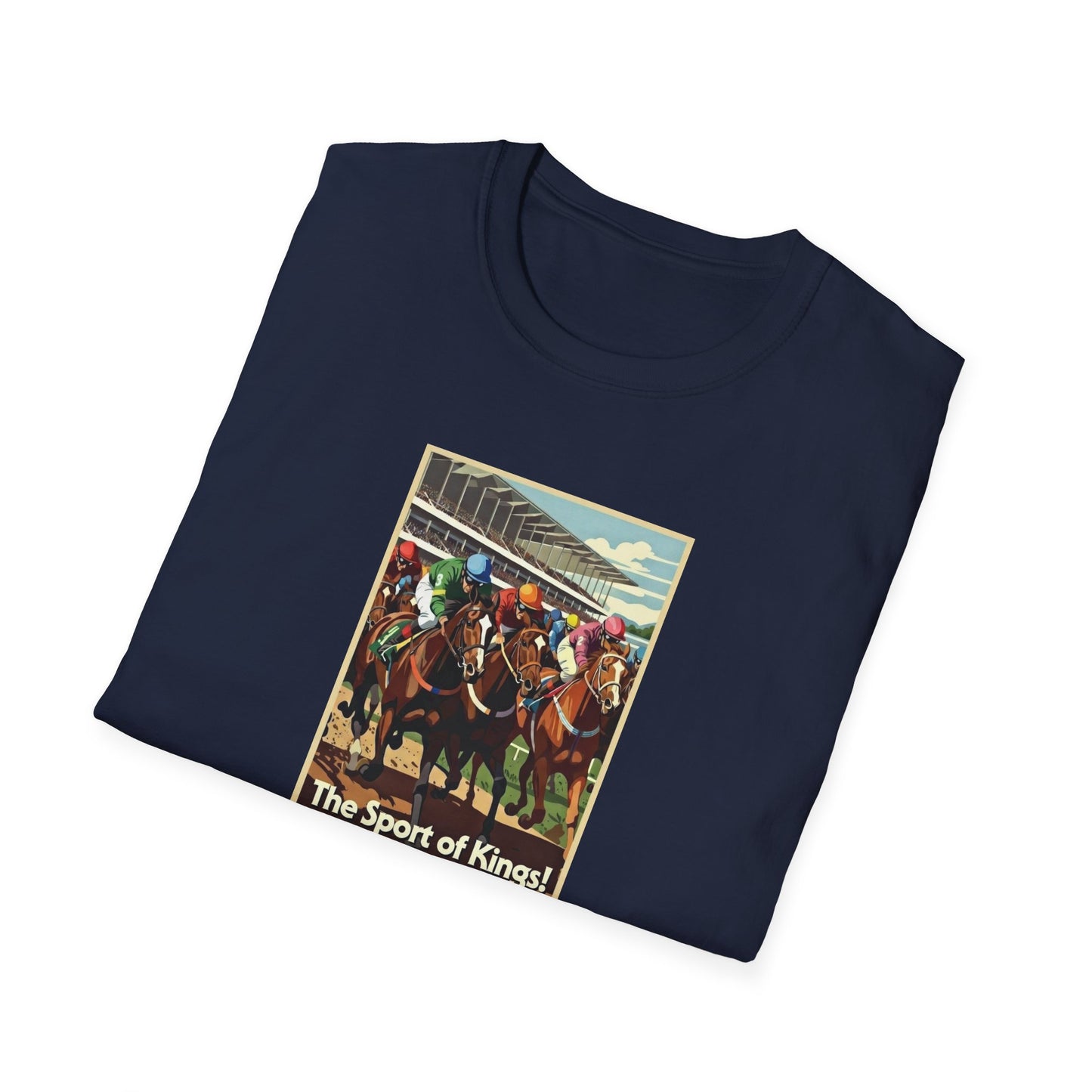 Horse Racing T-Shirt – "The Sport of Kings" Vintage Jockey Graphic