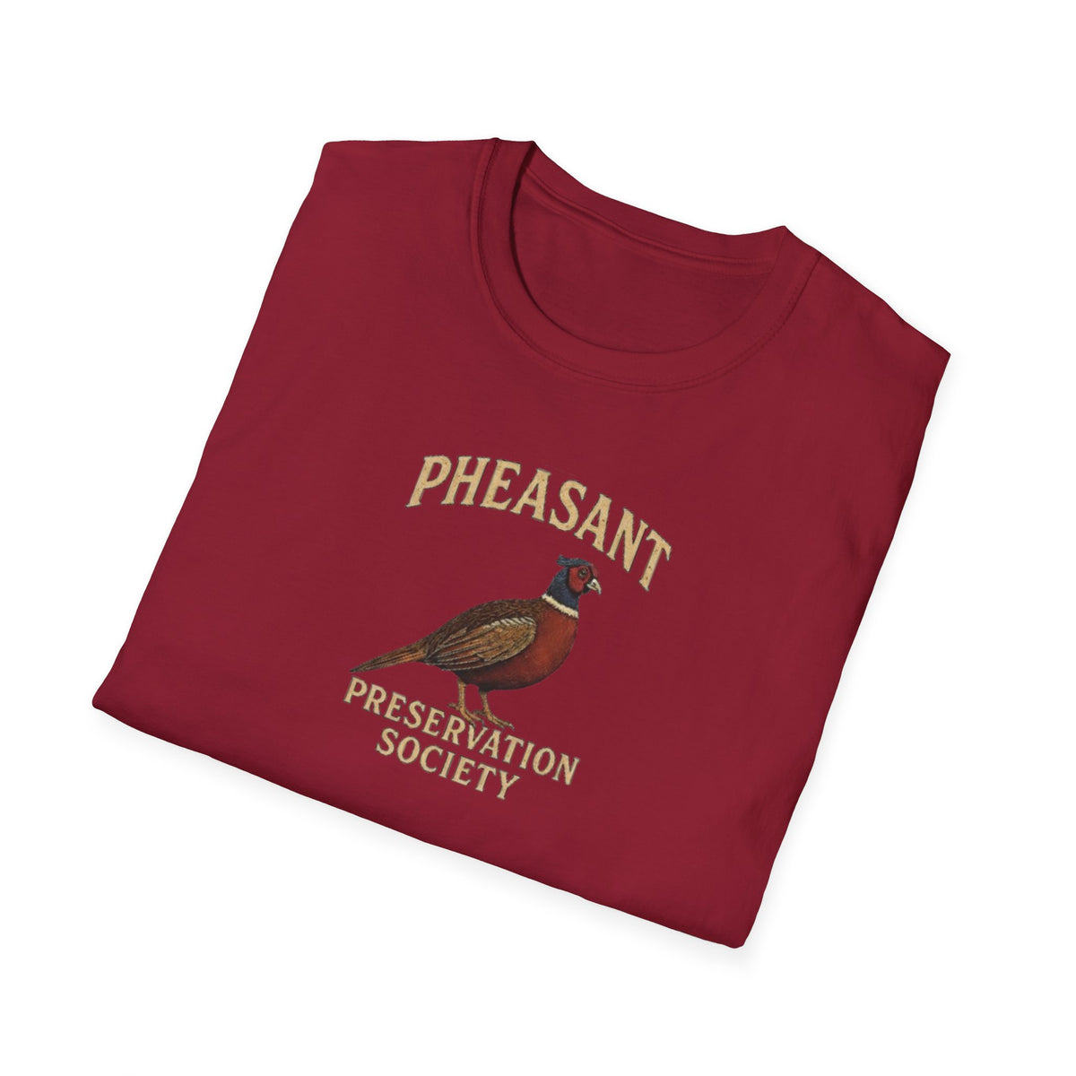 Pheasant Preservation Society Unisex T-Shirt . One for those who are accuracy challenged