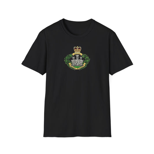 Royal Wessex Rangers – Spearhead !    Unisex Softstyle Retro  T-Shirt