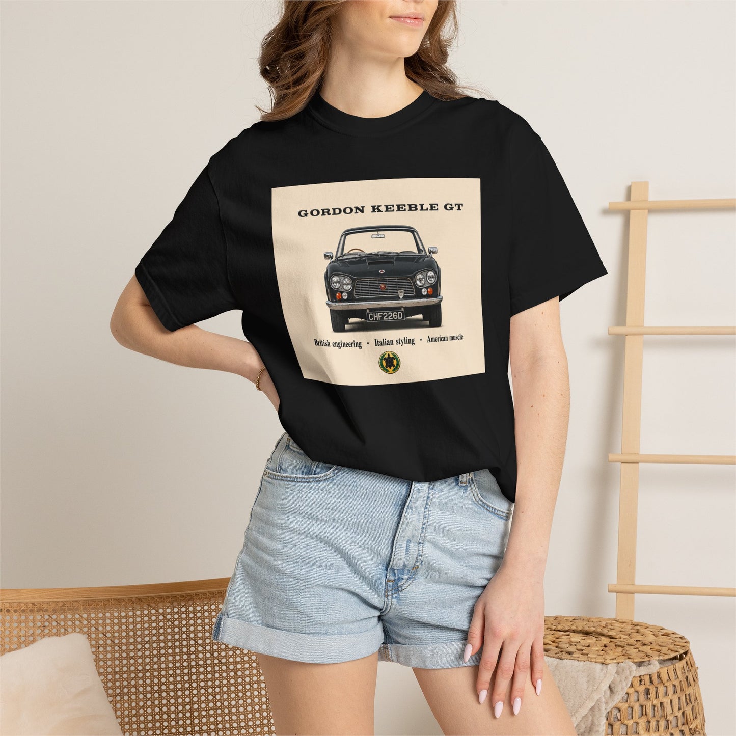 Gordon Keeble GT Classic Sports Car T-Shirt Extra colours