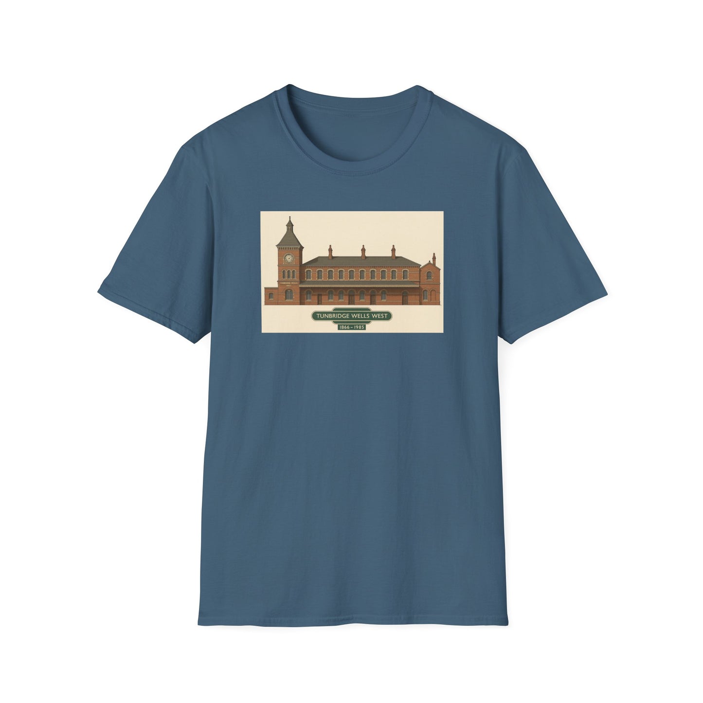 Tunbridge Wells West T shirt . Another lost station T shirt in the series
