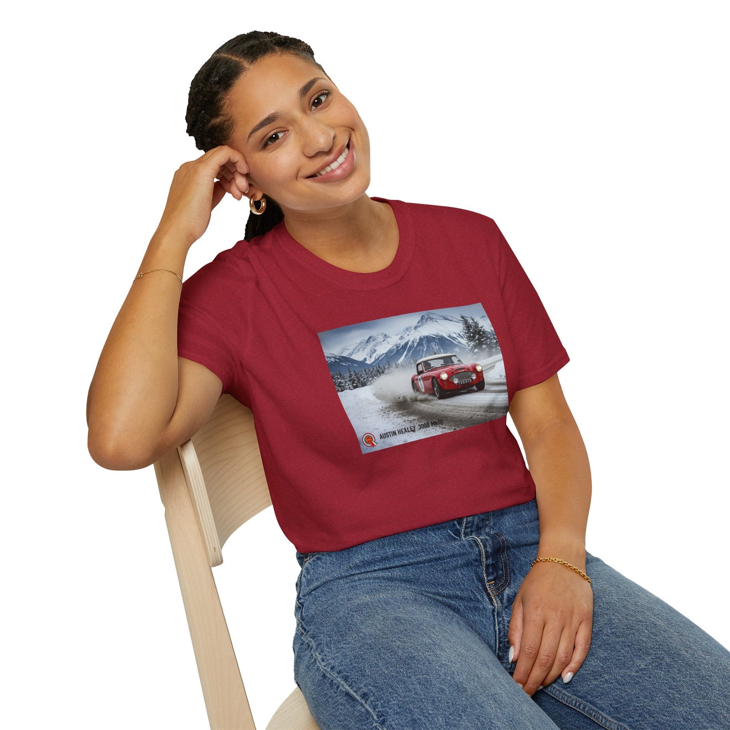 The Mighty Austin Healey 3000 Rally car  Unisex T-Shirt