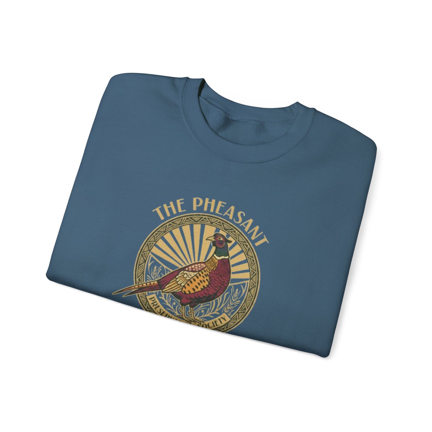 Vintage Pheasant Crewneck Sweatshirt for Fieldsport enthusiasts