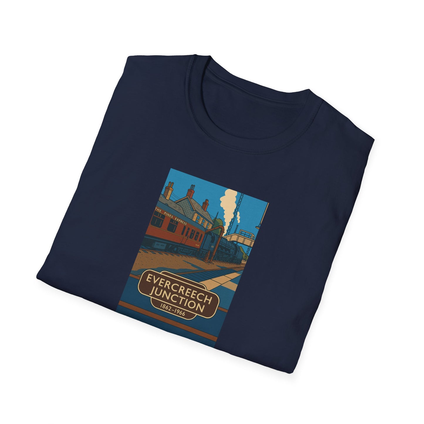 Somerset & Dorset Railway Pines Express T-Shirt — Evercreech Junction Heritage Tee
