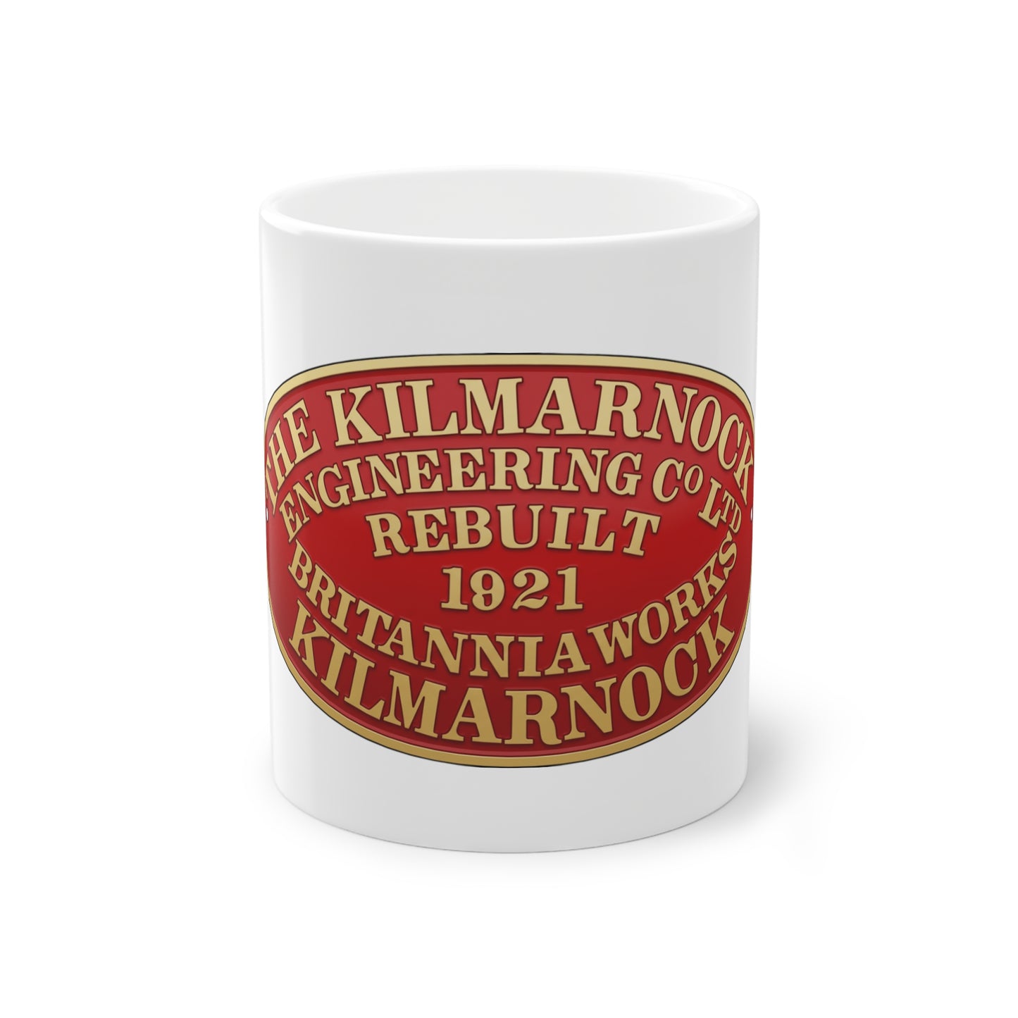 Kilmarnock Engineering Locomotive Works Mug | Scottish Railway Heritage Coffee Cup