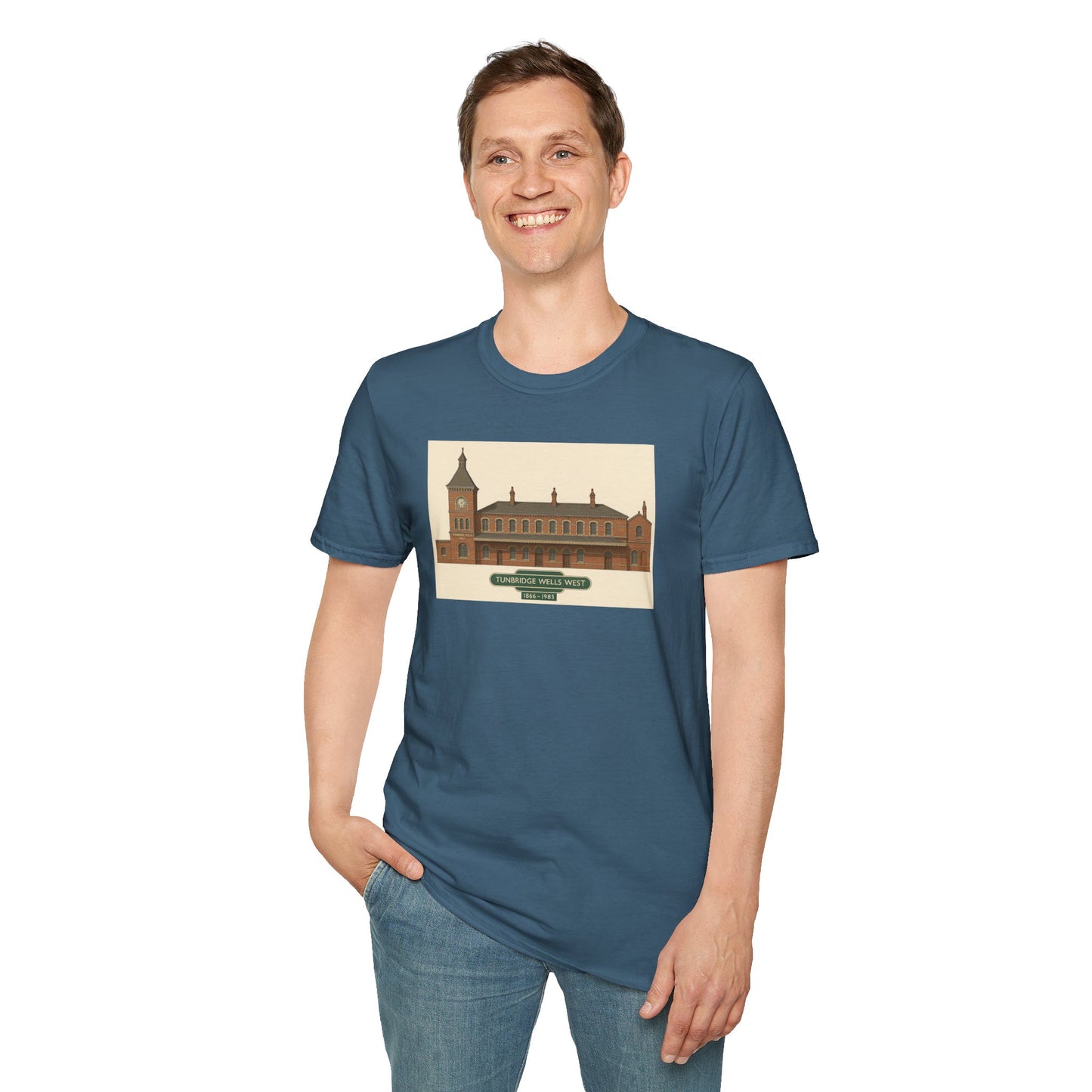 Tunbridge Wells West T shirt . Another lost station T shirt in the series